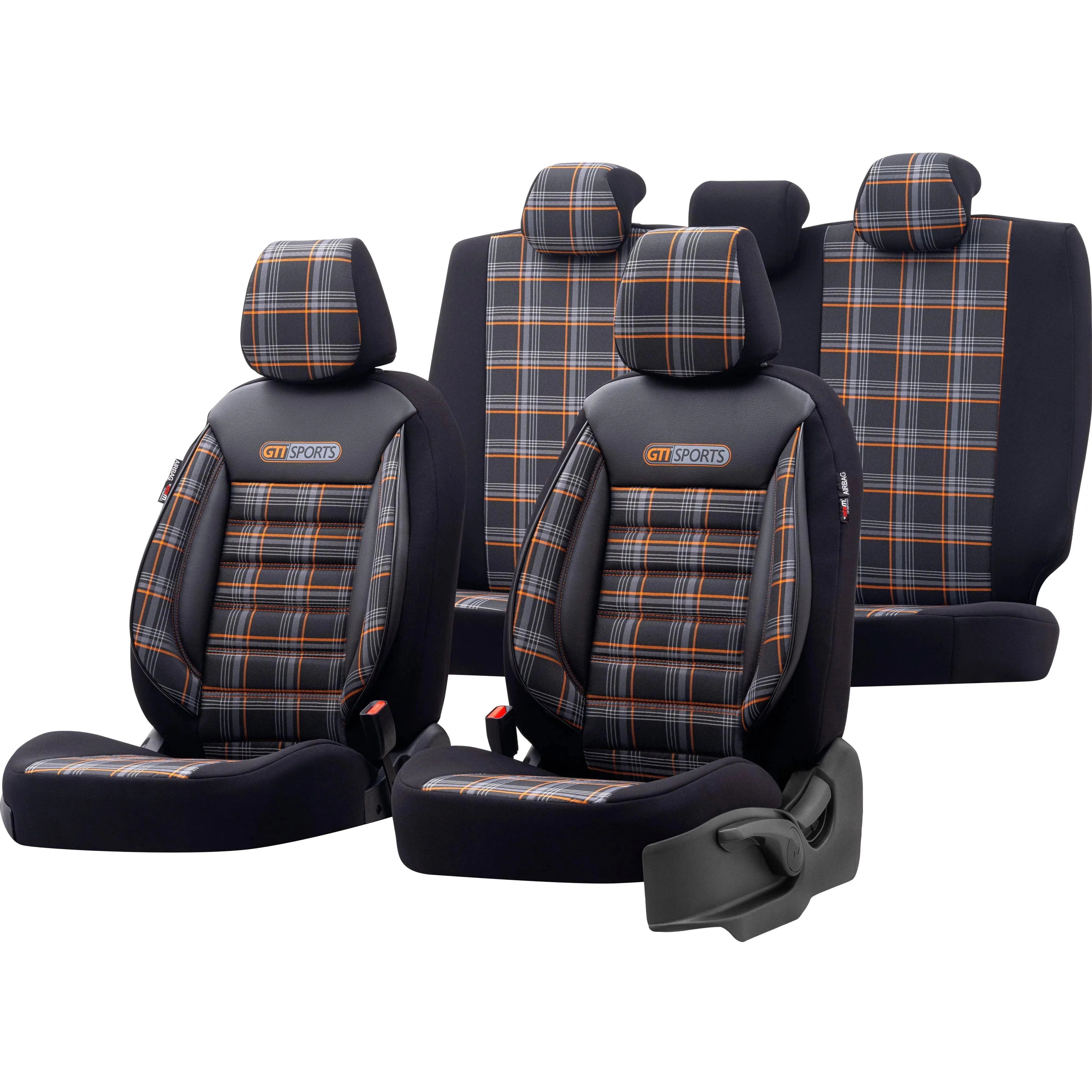 Otom Gti Sports Design Ekstra Destekli Oto Koltuk Kılıfı