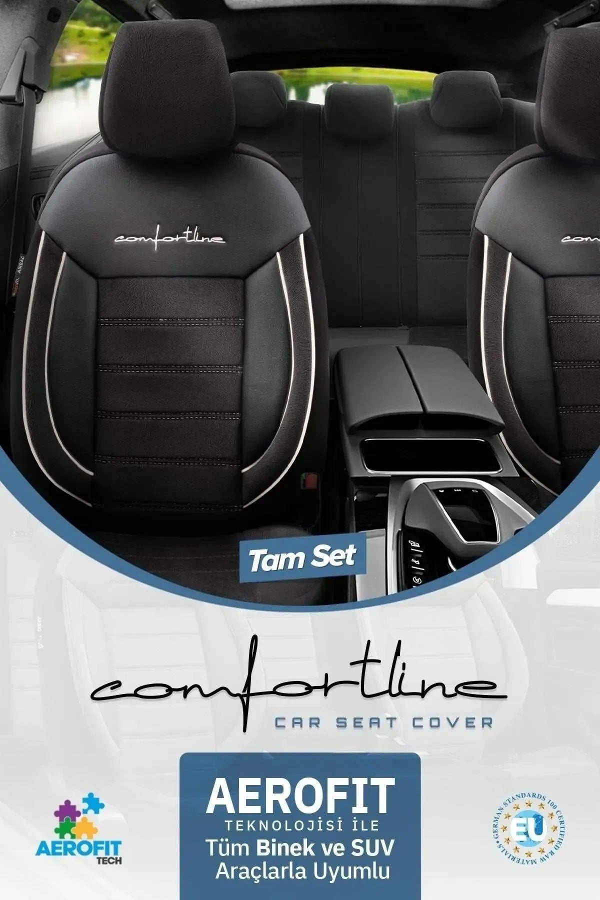Otom Comfortline Design Premium Oto Koltuk Kılıfı