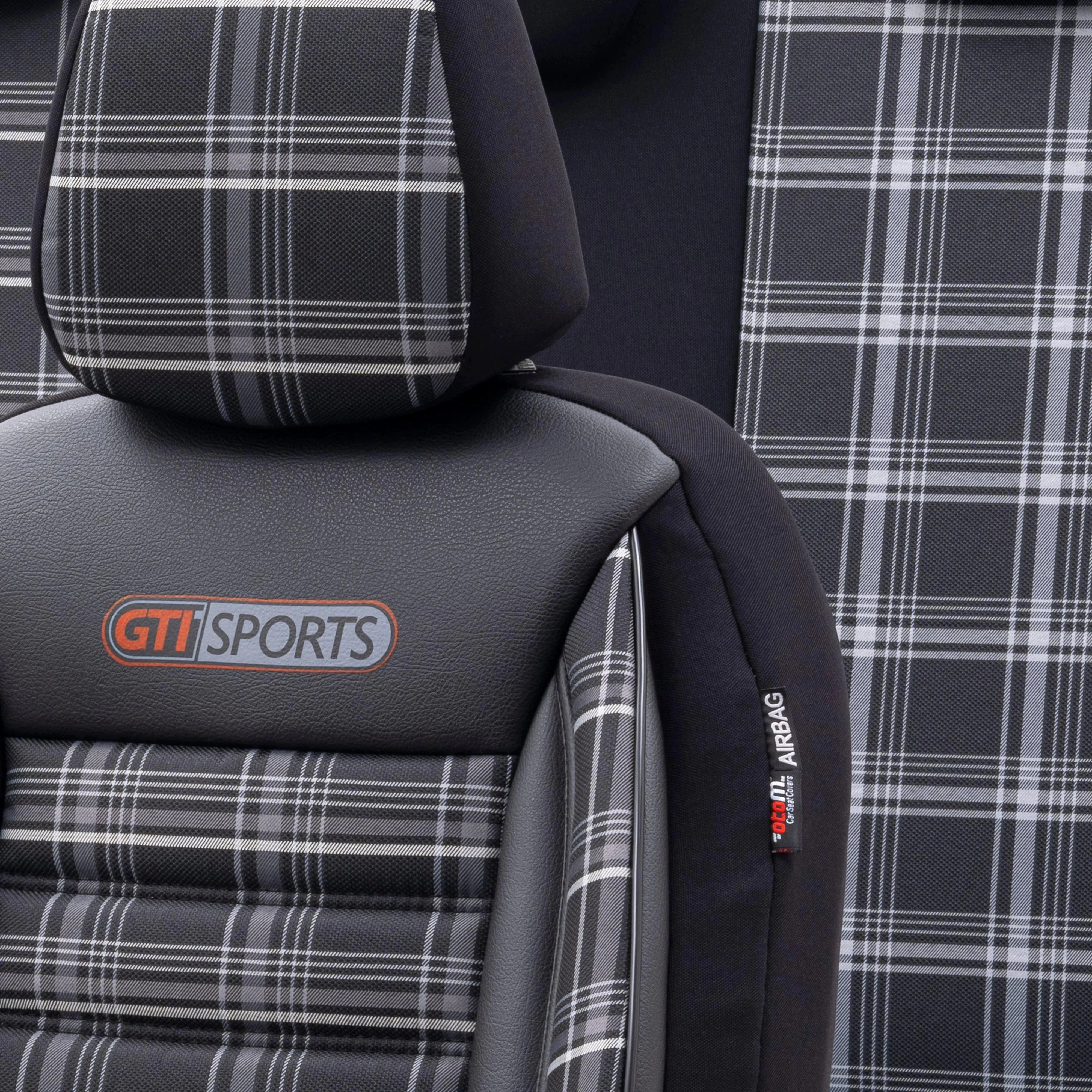Otom Gti Sports Design Ekstra Destekli Oto Koltuk Kılıfı
