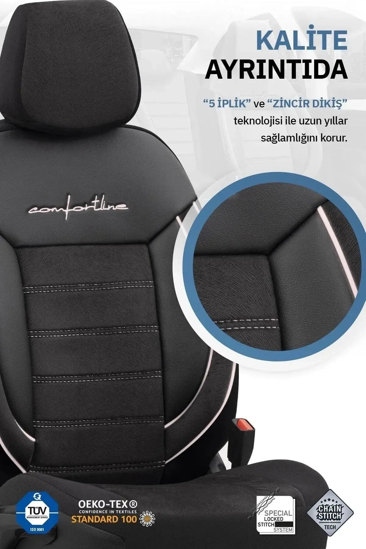 Otom Comfortline Design Premium Oto Koltuk Kılıfı
