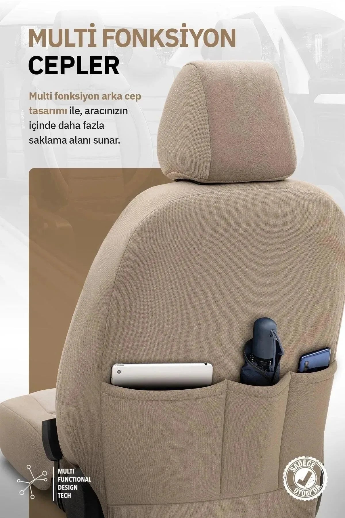 Otom Comfortline Design Premium Oto Koltuk Kılıfı