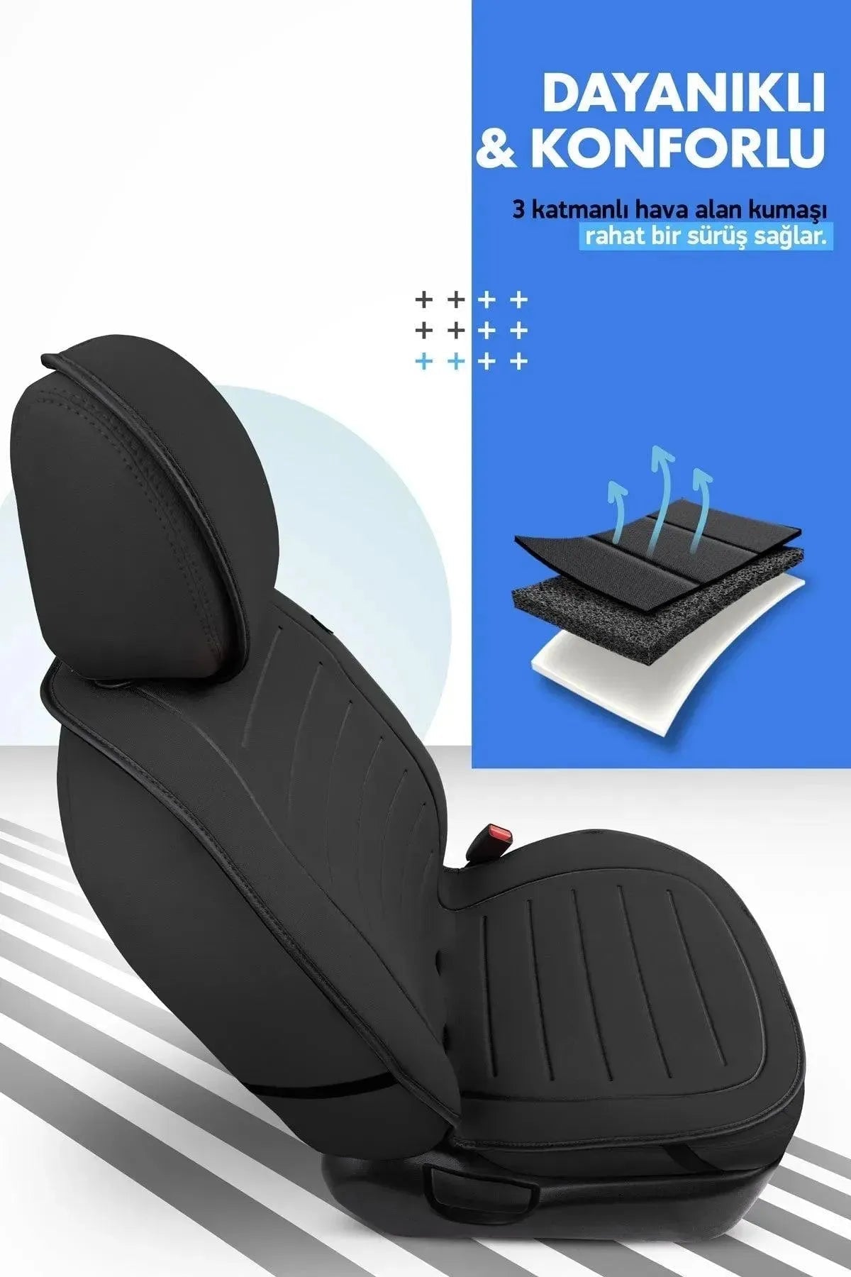 Otom Active Line Design Koruyucu Oto Koltuk Minderi - OtomBayi