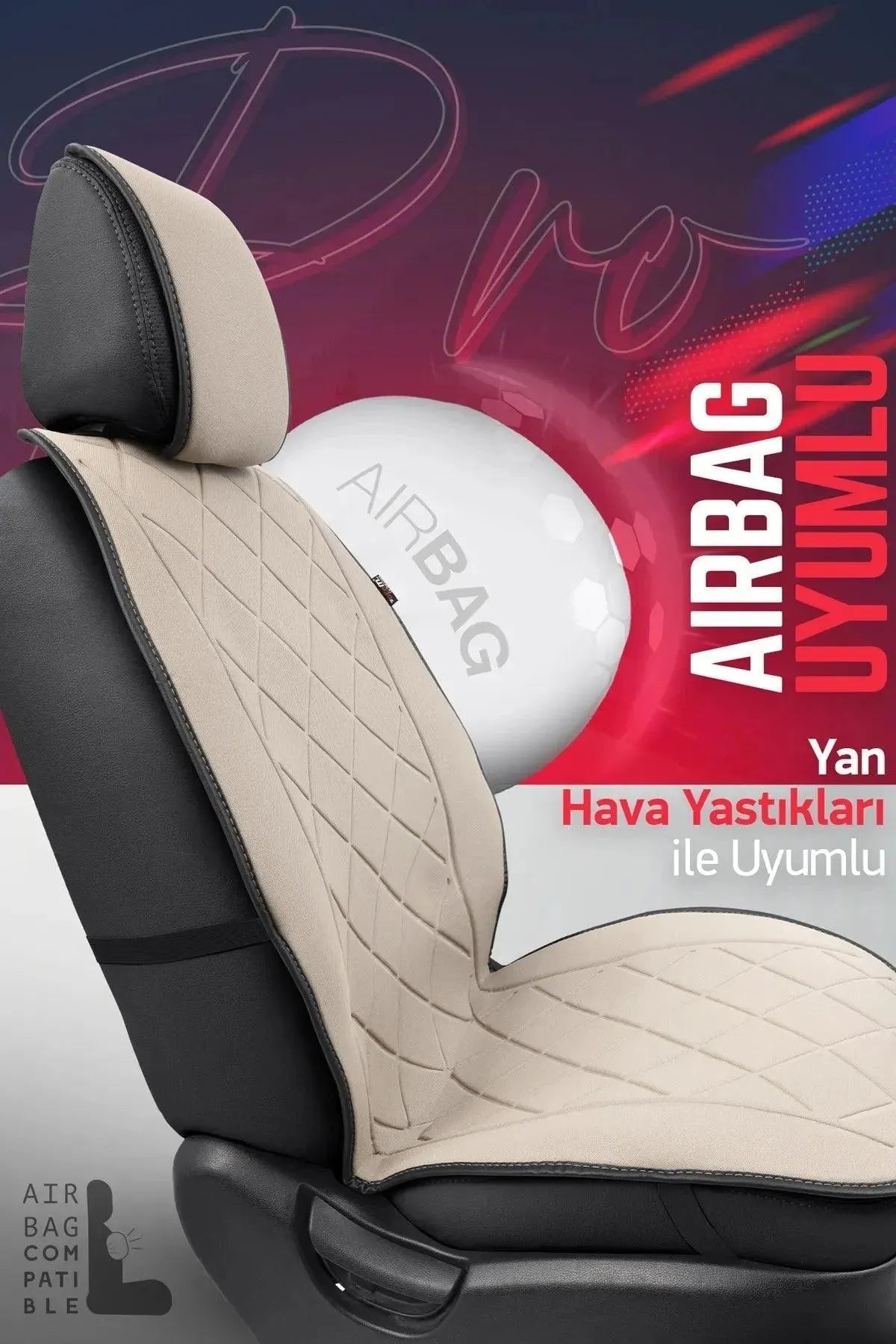 Otom Active Pro Design Koruyucu Oto Koltuk Minderi - OtomBayi