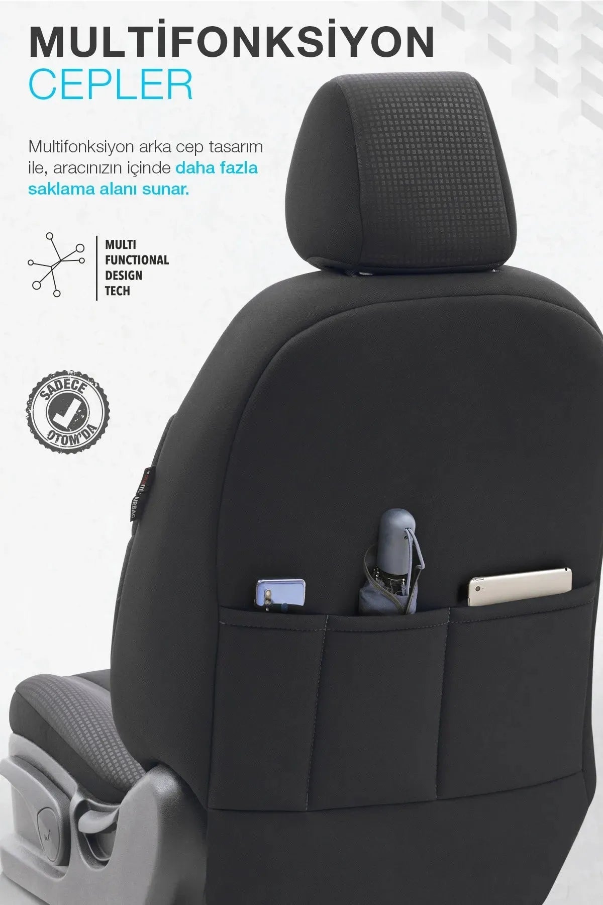 Otom Alpha Design Özel Tasarım Oto Koltuk Kılıfı - OtomBayi