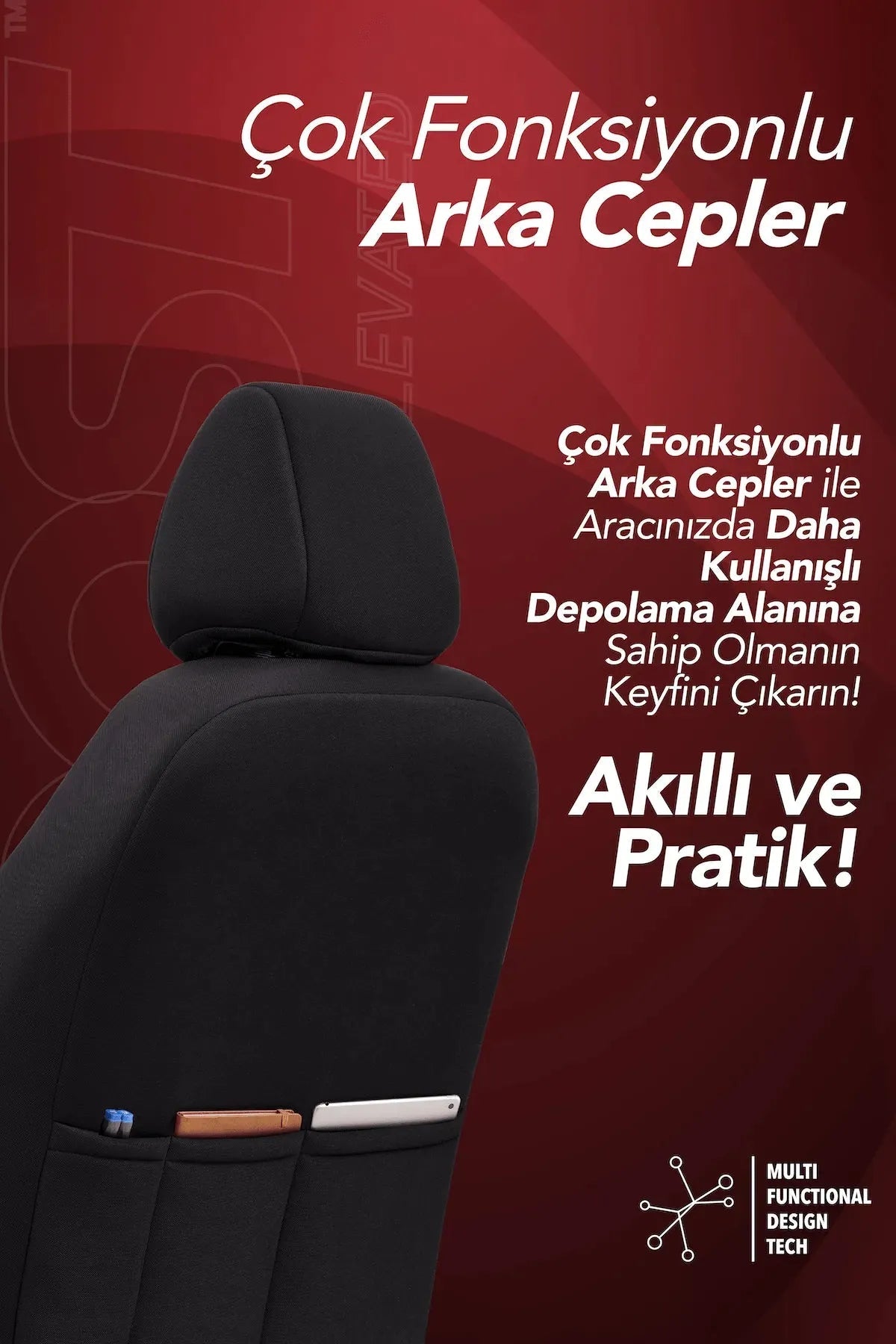 Otom Boost Design Oto Koltuk Kılıfı - OtomBayi