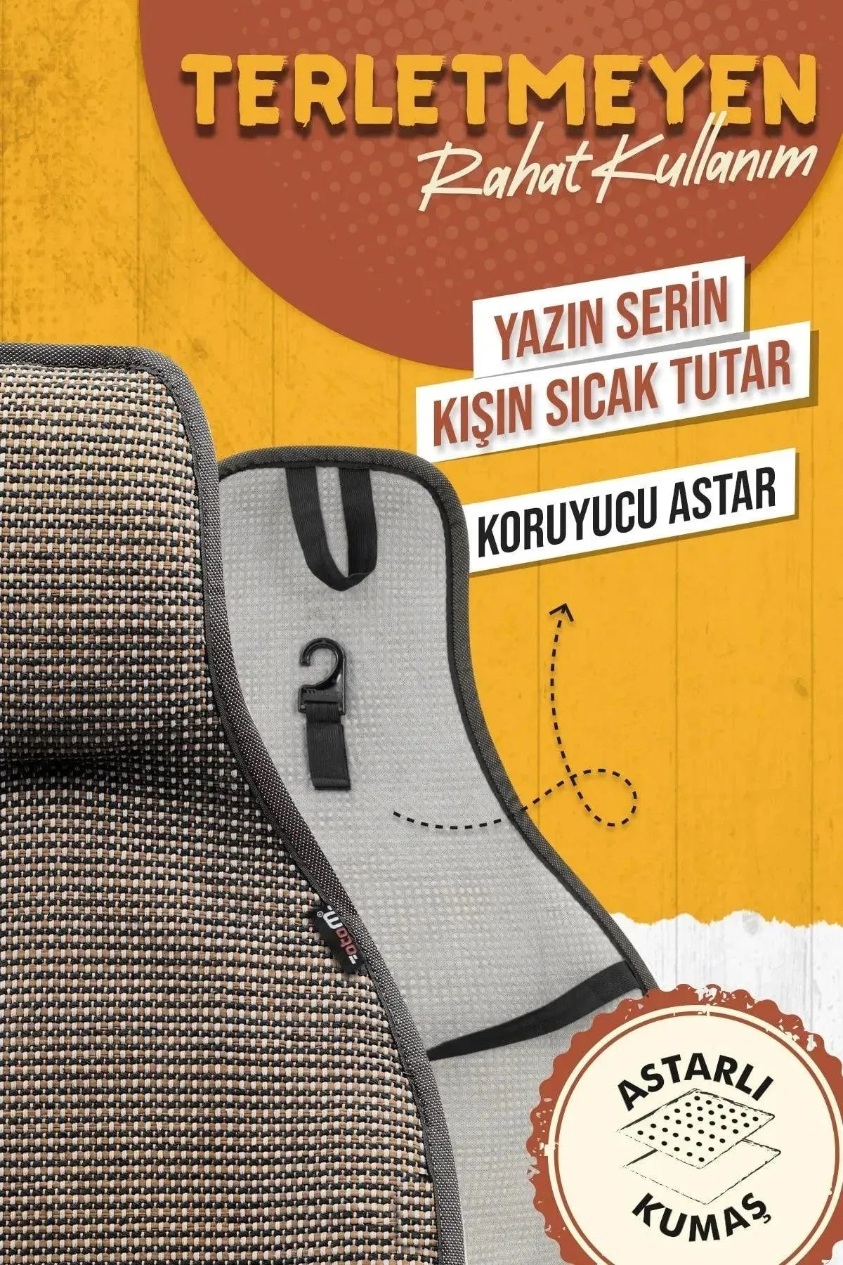 Otom Natural Design Kilim Minder Tek Koltuk El Dokuması - OtomBayi