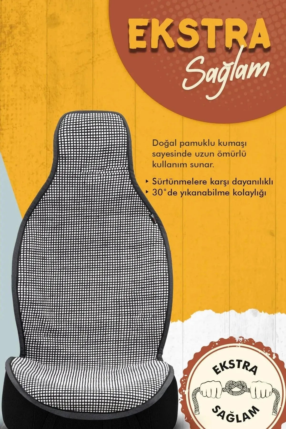 Otom Natural Design Kilim Minder Tek Koltuk El Dokuması - OtomBayi