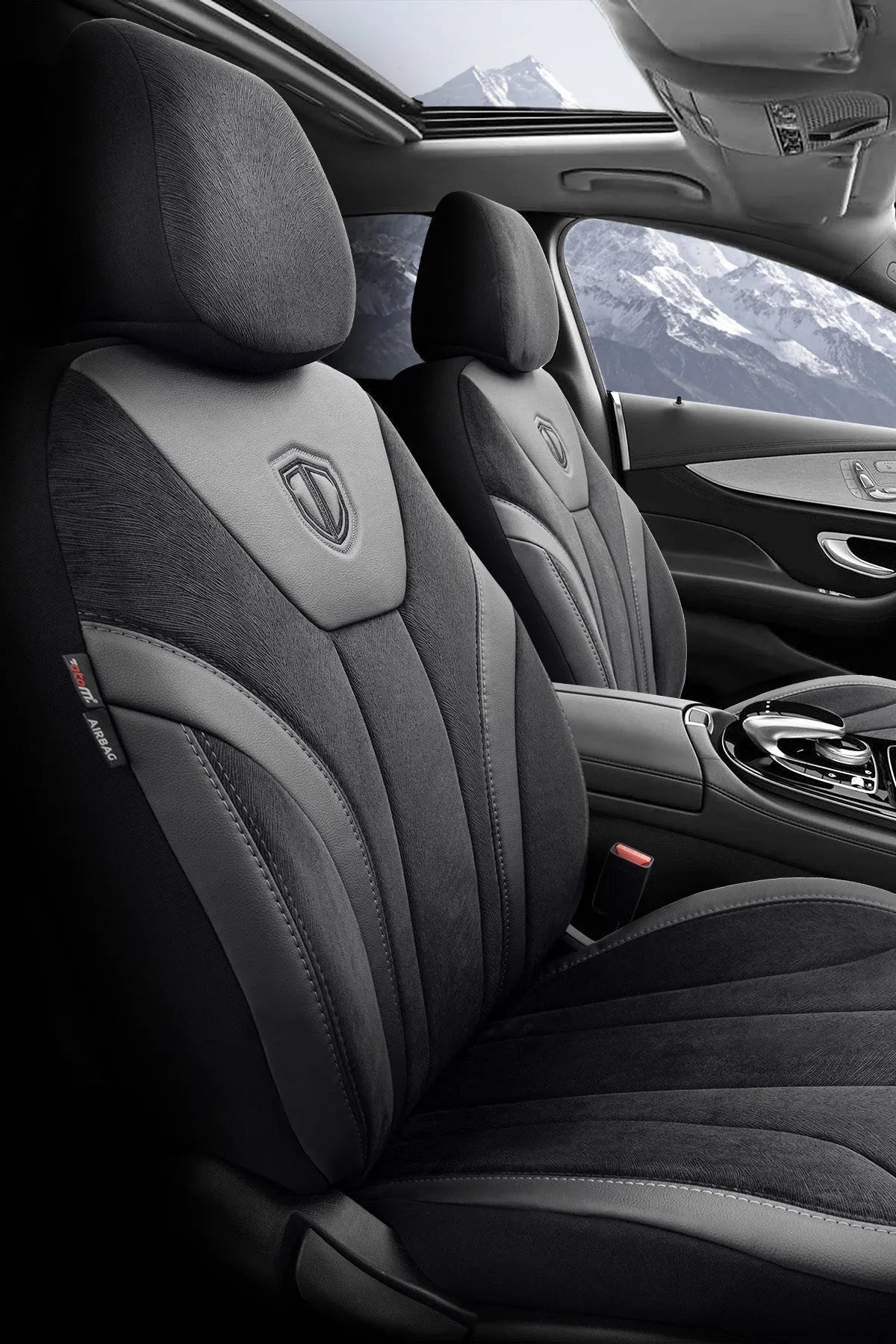 Otom Navy Design Özel Tasarım Premium Oto Koltuk Kılıfı Tam Set - OtomBayi