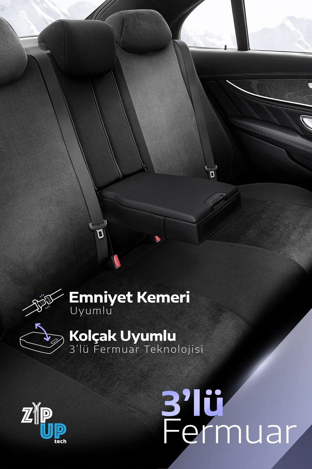 Otom Navy Design Özel Tasarım Premium Oto Koltuk Kılıfı Tam Set - OtomBayi