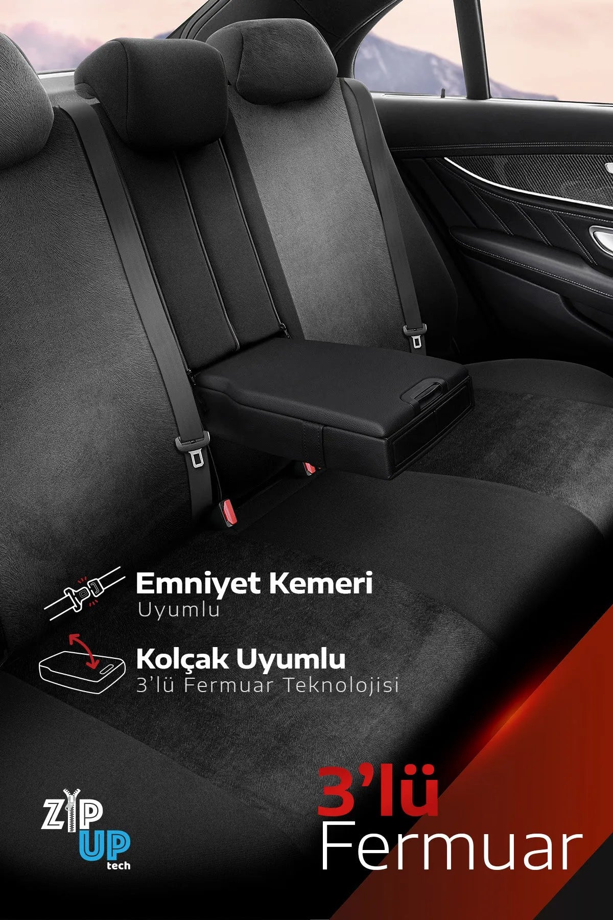 Otom Navy Design Özel Tasarım Premium Oto Koltuk Kılıfı Tam Set - OtomBayi