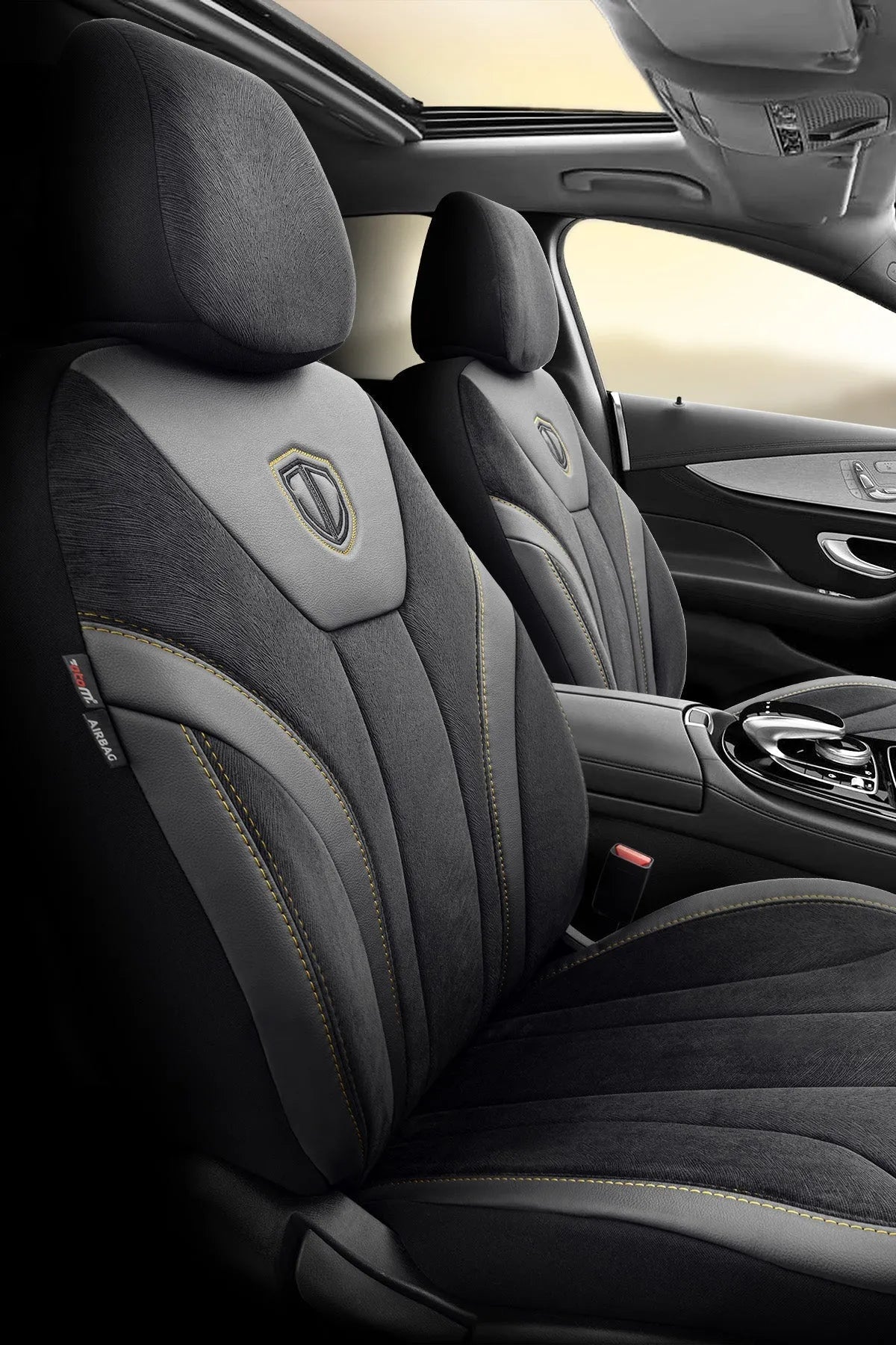 Otom Navy Design Özel Tasarım Premium Oto Koltuk Kılıfı Tam Set - OtomBayi
