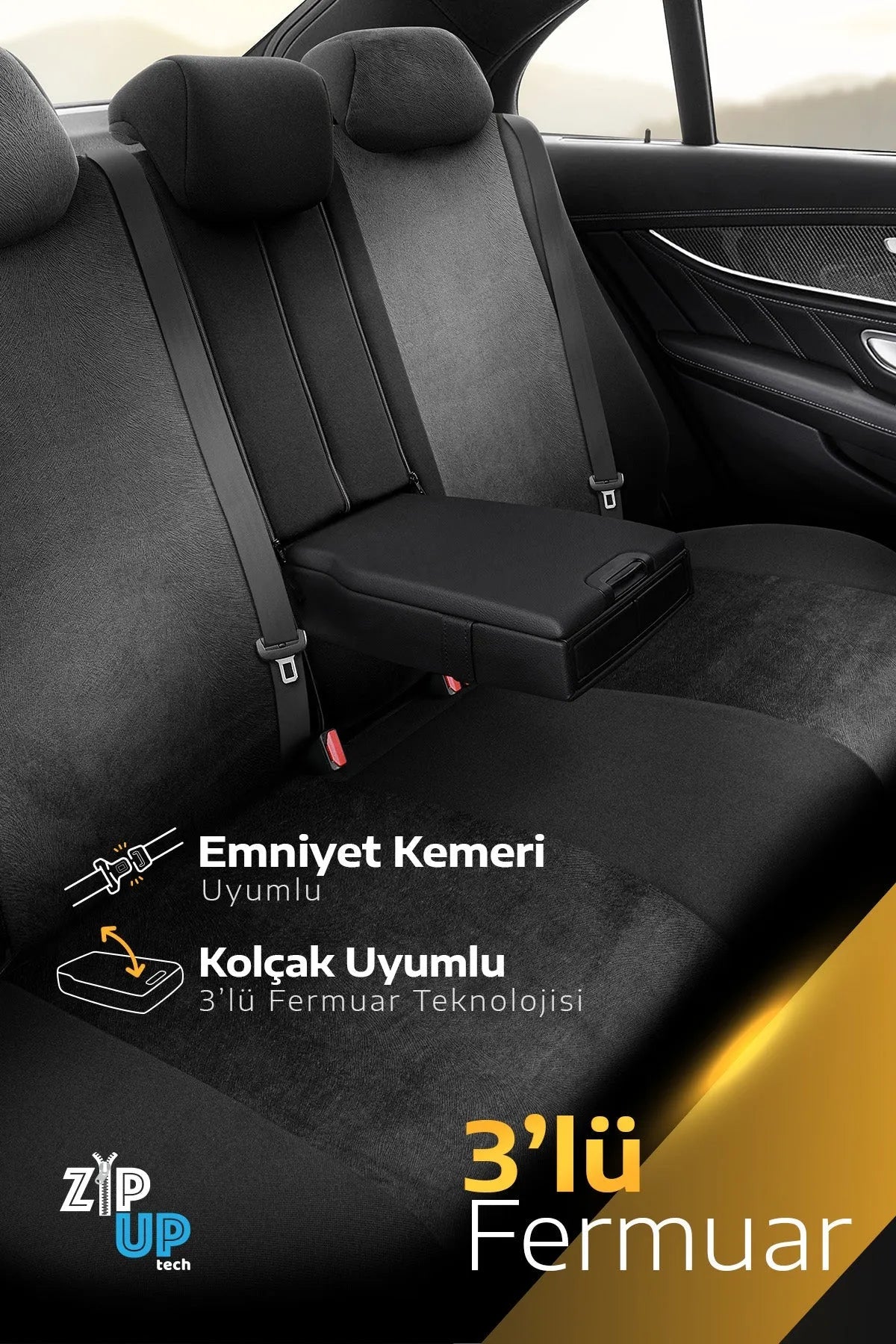 Otom Navy Design Özel Tasarım Premium Oto Koltuk Kılıfı Tam Set - OtomBayi