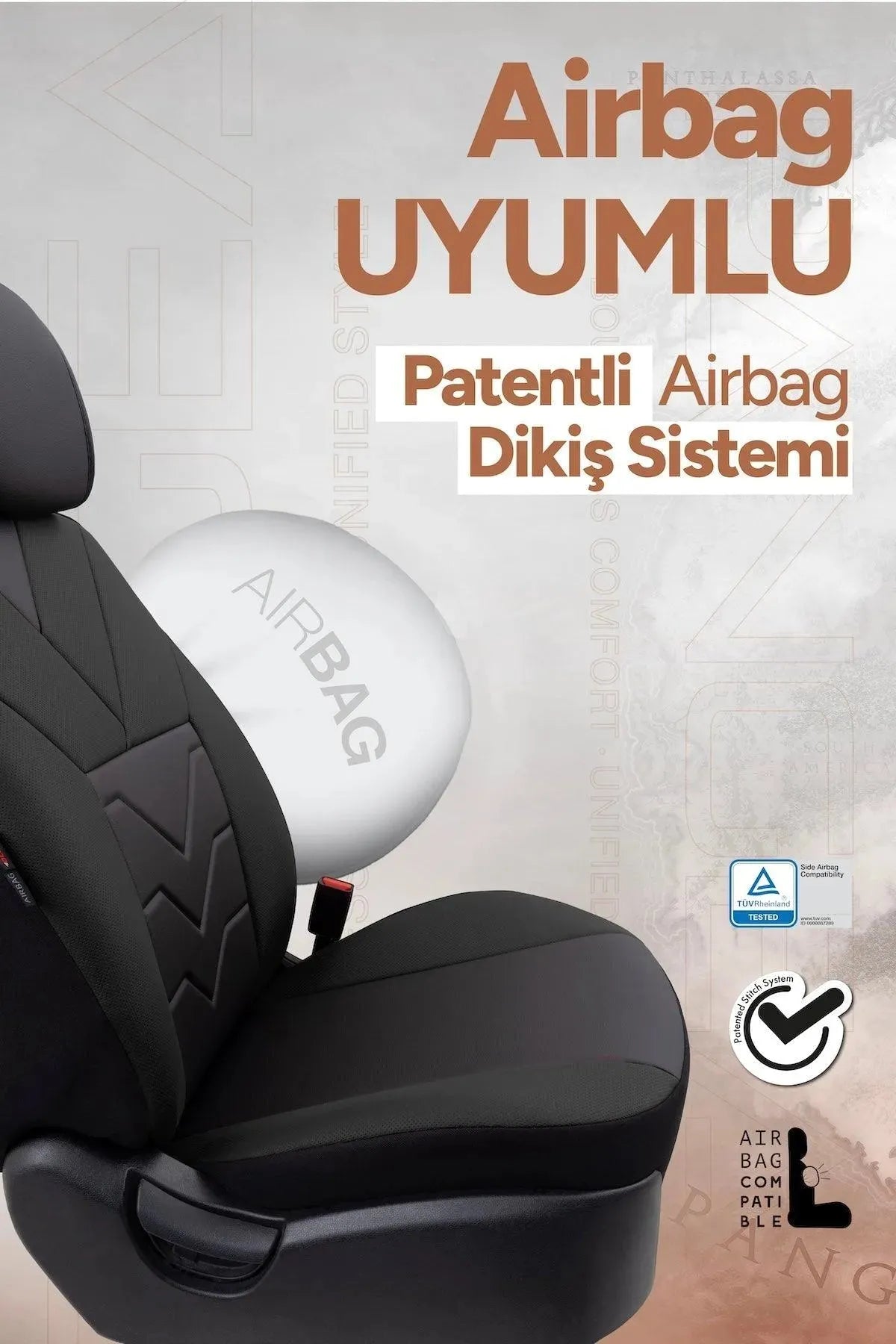 Otom Pangea Design Oto Koltuk Kılıfı - OtomBayi