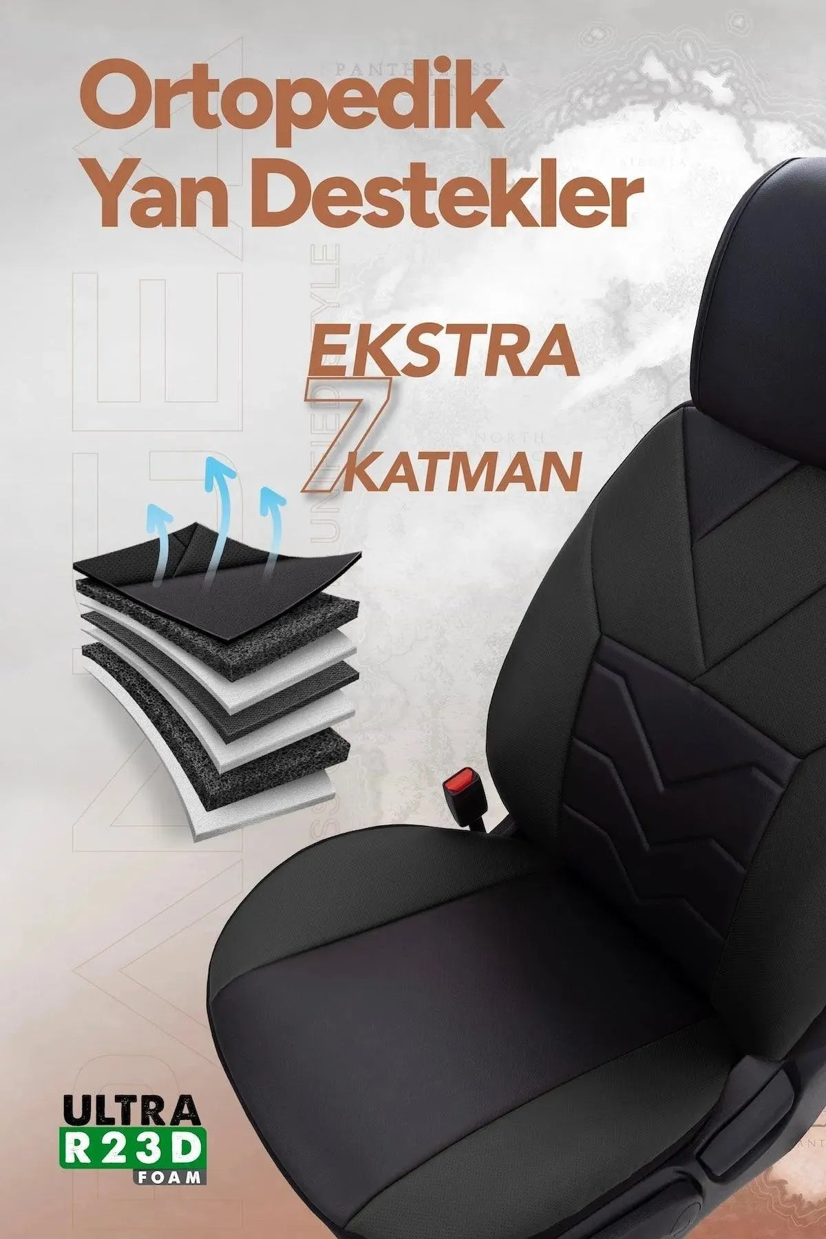 Otom Pangea Design Oto Koltuk Kılıfı - OtomBayi