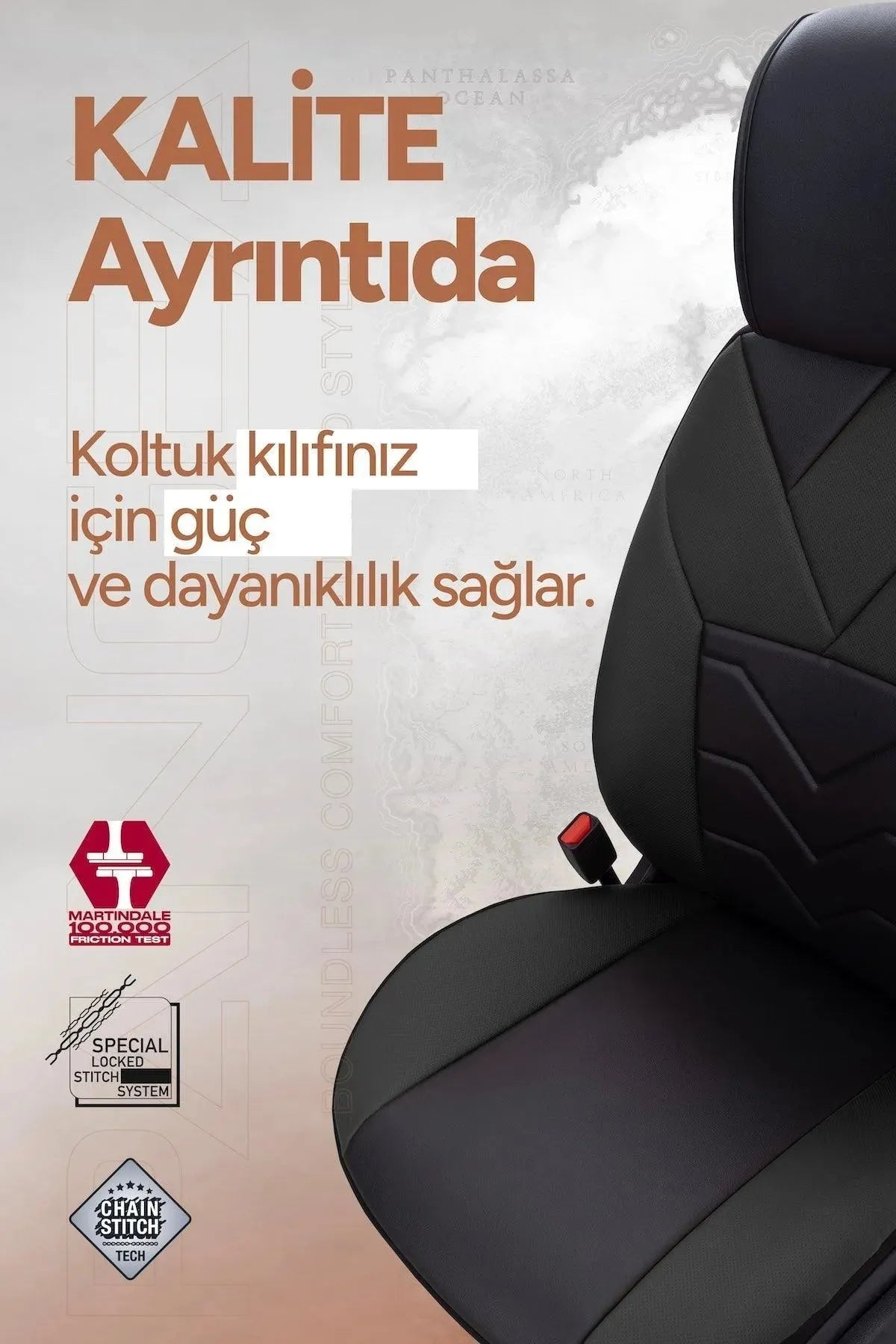 Otom Pangea Design Oto Koltuk Kılıfı - OtomBayi