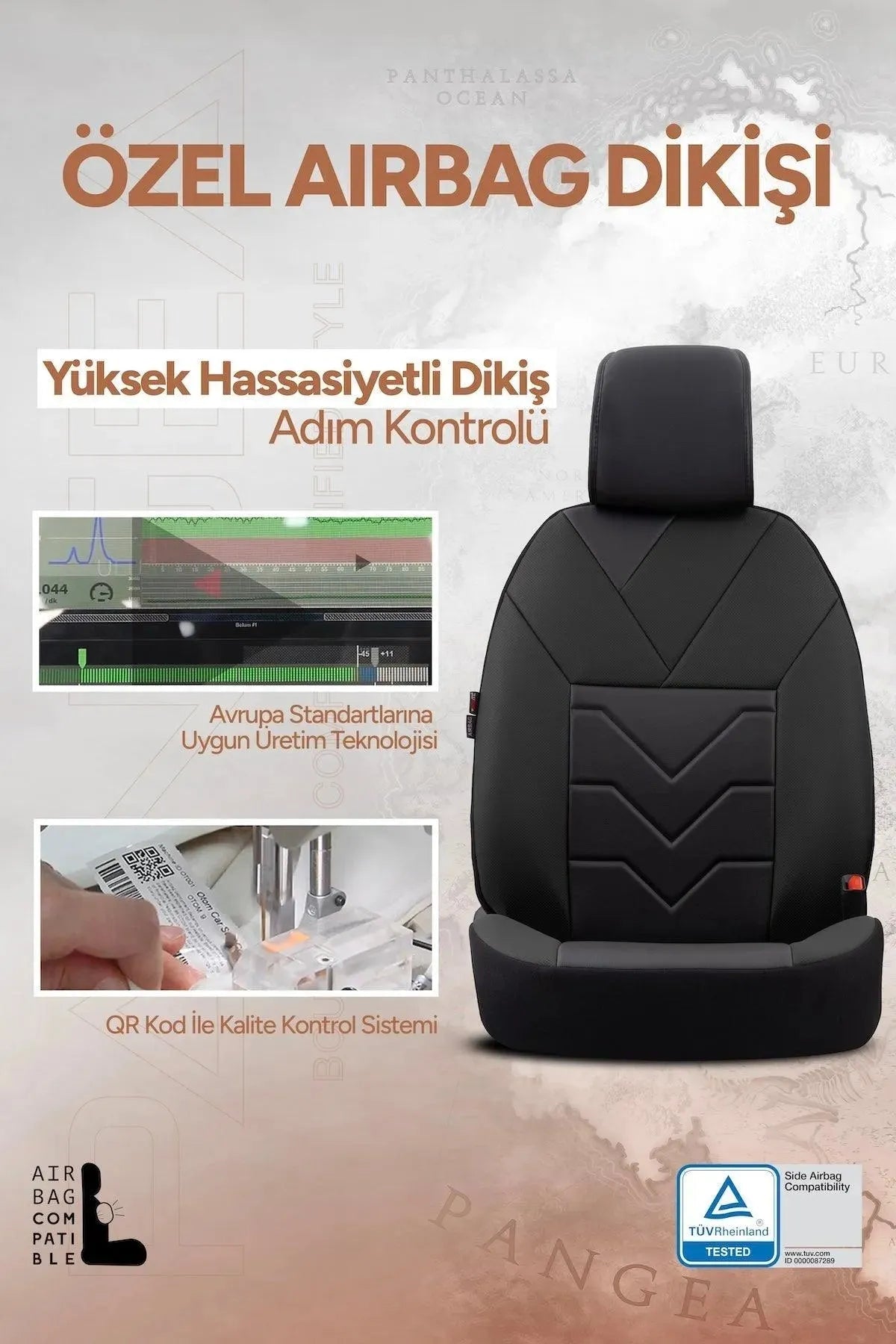 Otom Pangea Design Oto Koltuk Kılıfı - OtomBayi