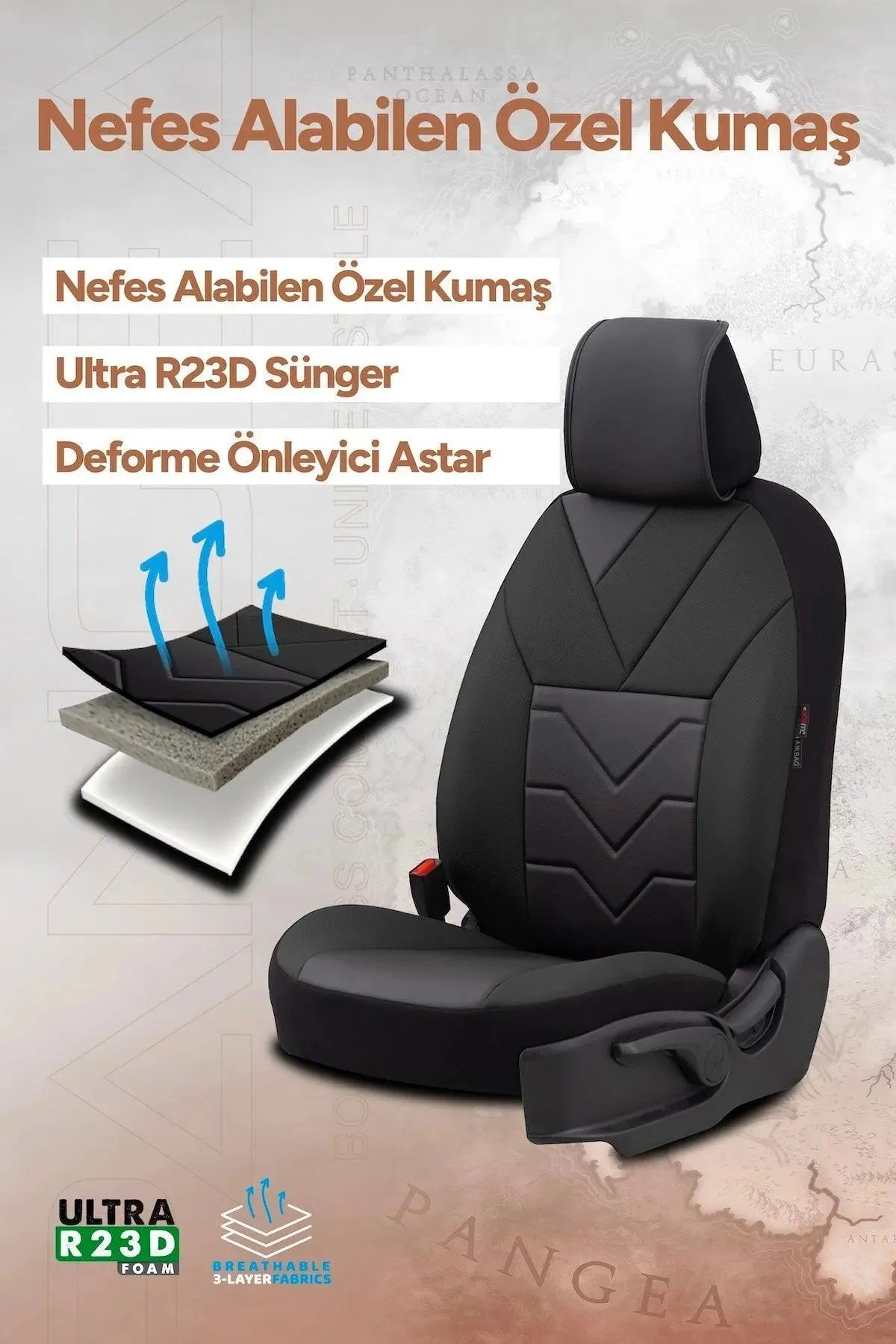 Otom Pangea Design Oto Koltuk Kılıfı - OtomBayi