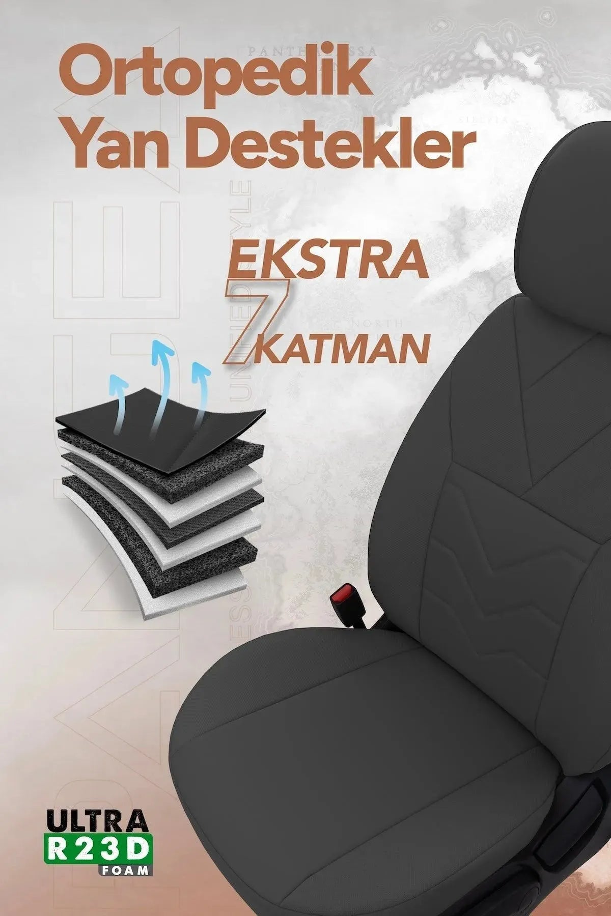 Otom Pangea Design Oto Koltuk Kılıfı - OtomBayi