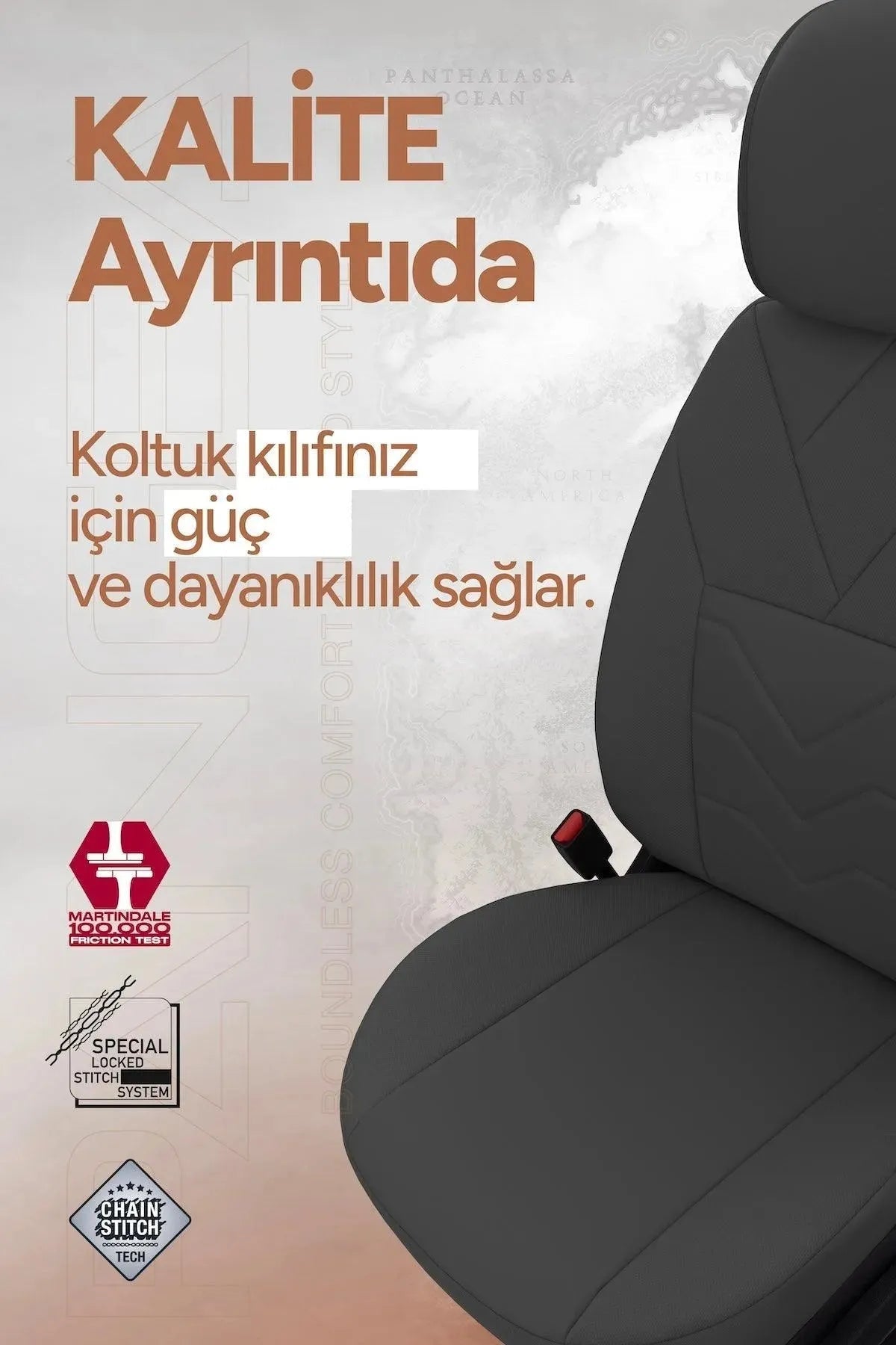 Otom Pangea Design Oto Koltuk Kılıfı - OtomBayi