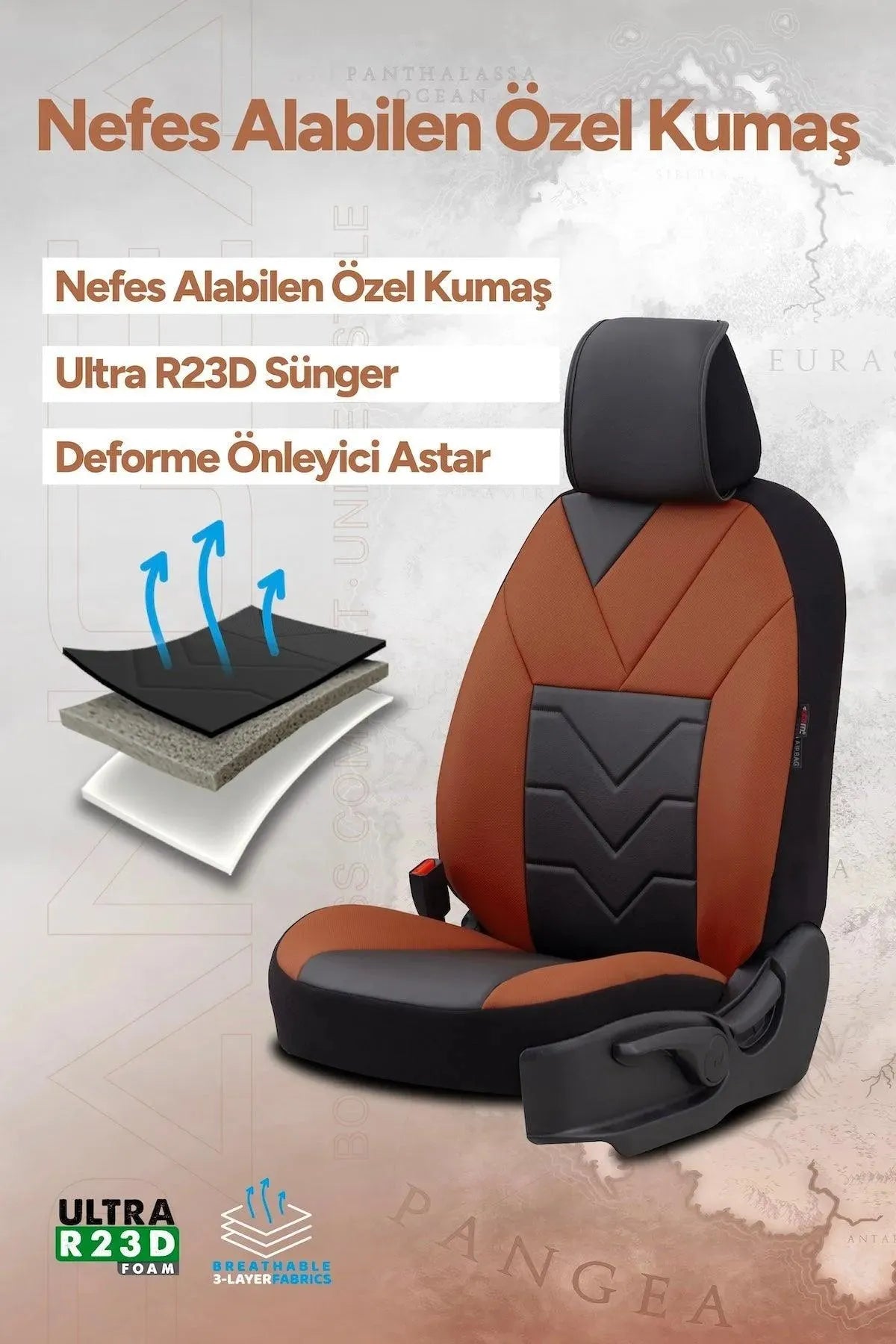 Otom Pangea Design Oto Koltuk Kılıfı - OtomBayi