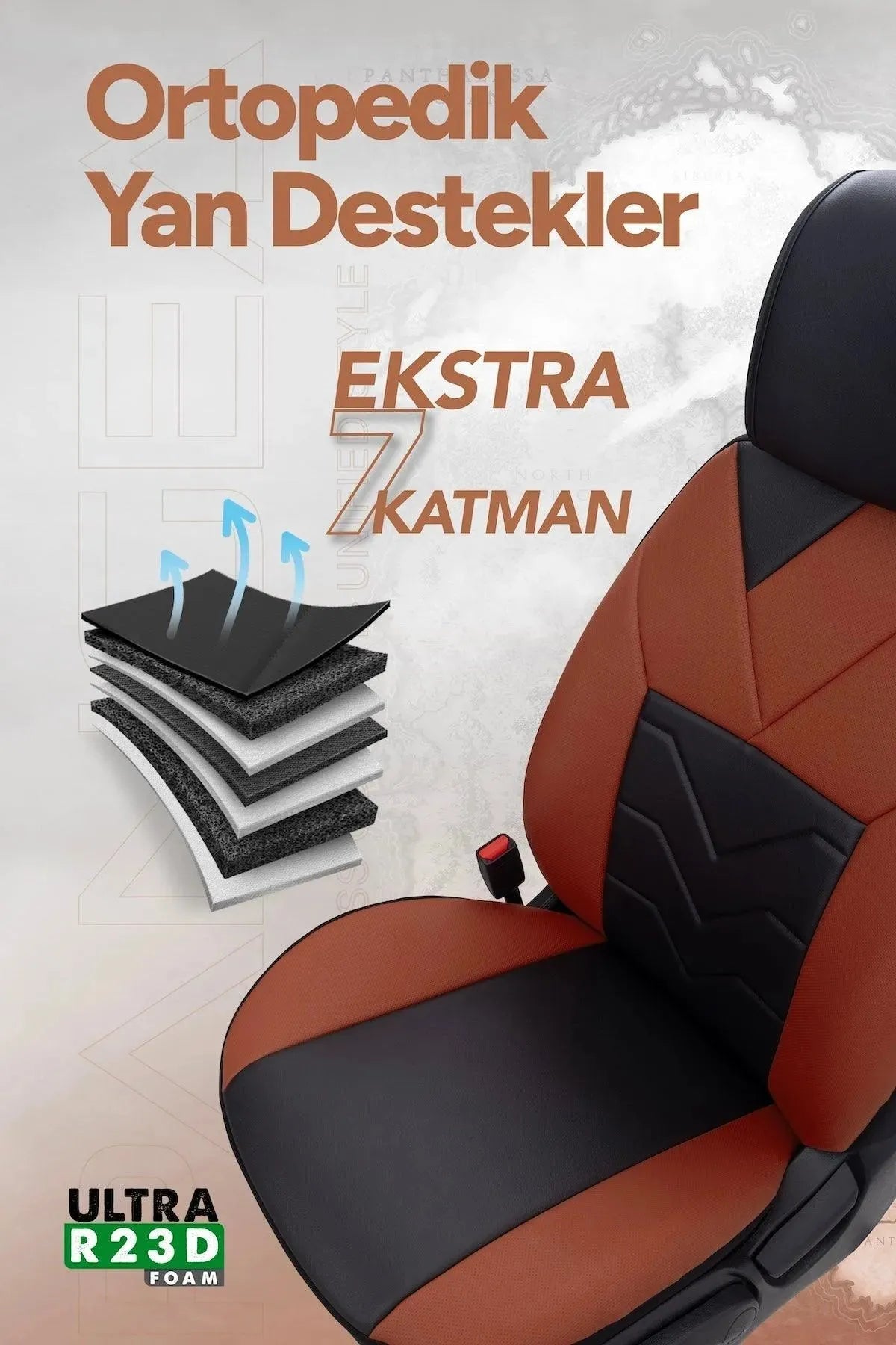 Otom Pangea Design Oto Koltuk Kılıfı - OtomBayi