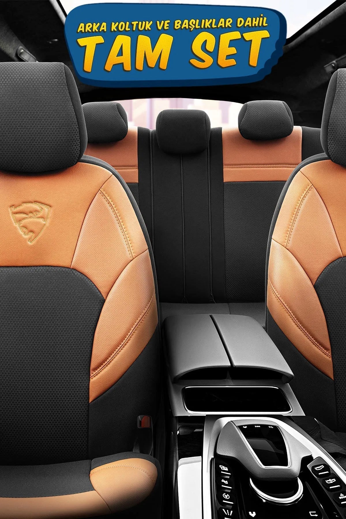 Otom Phantom Design Premium Yeni Nesil Oto Koltuk Kılıfı Tam Set - OtomBayi