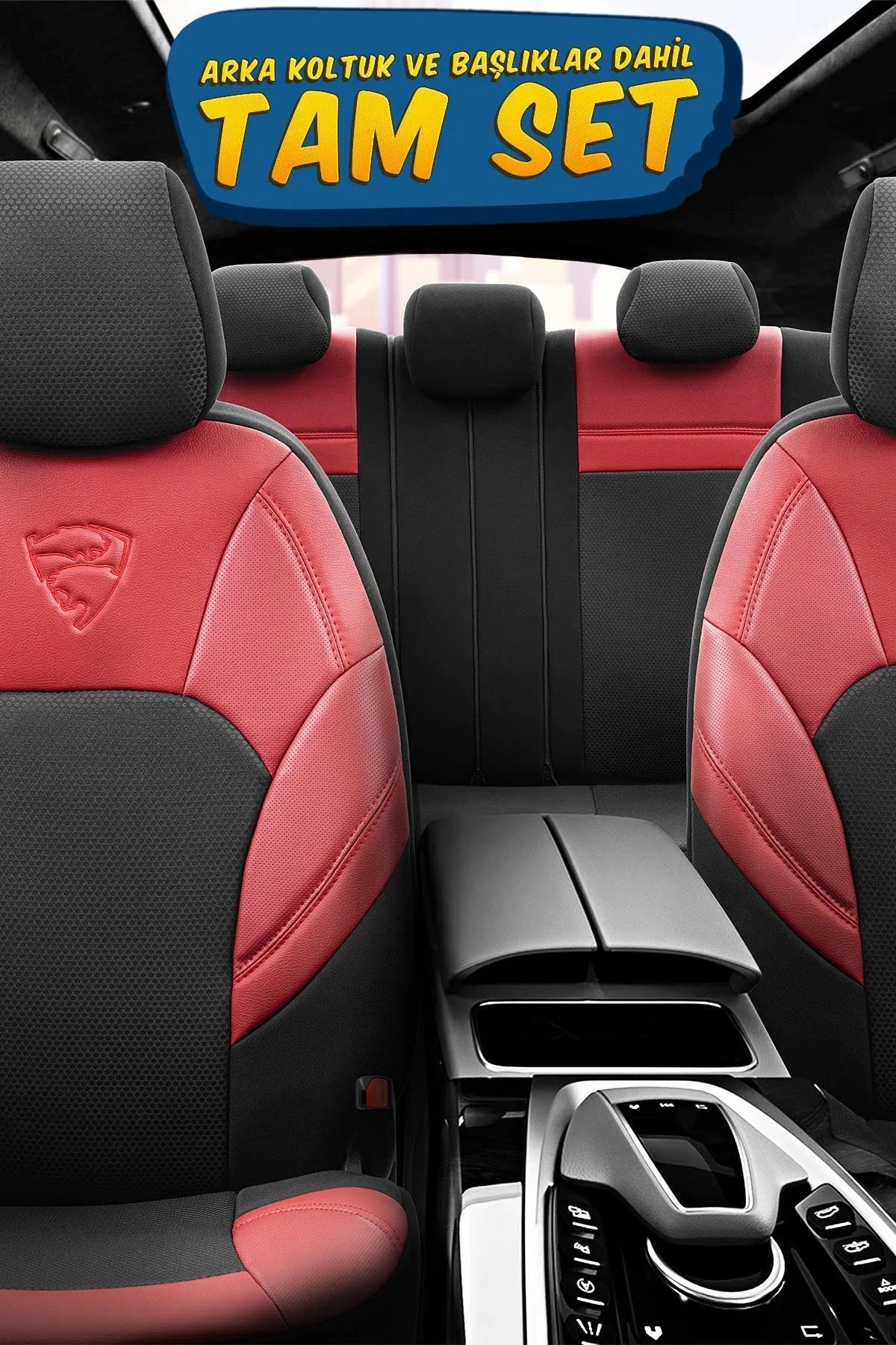 Otom Phantom Design Premium Yeni Nesil Oto Koltuk Kılıfı Tam Set - OtomBayi