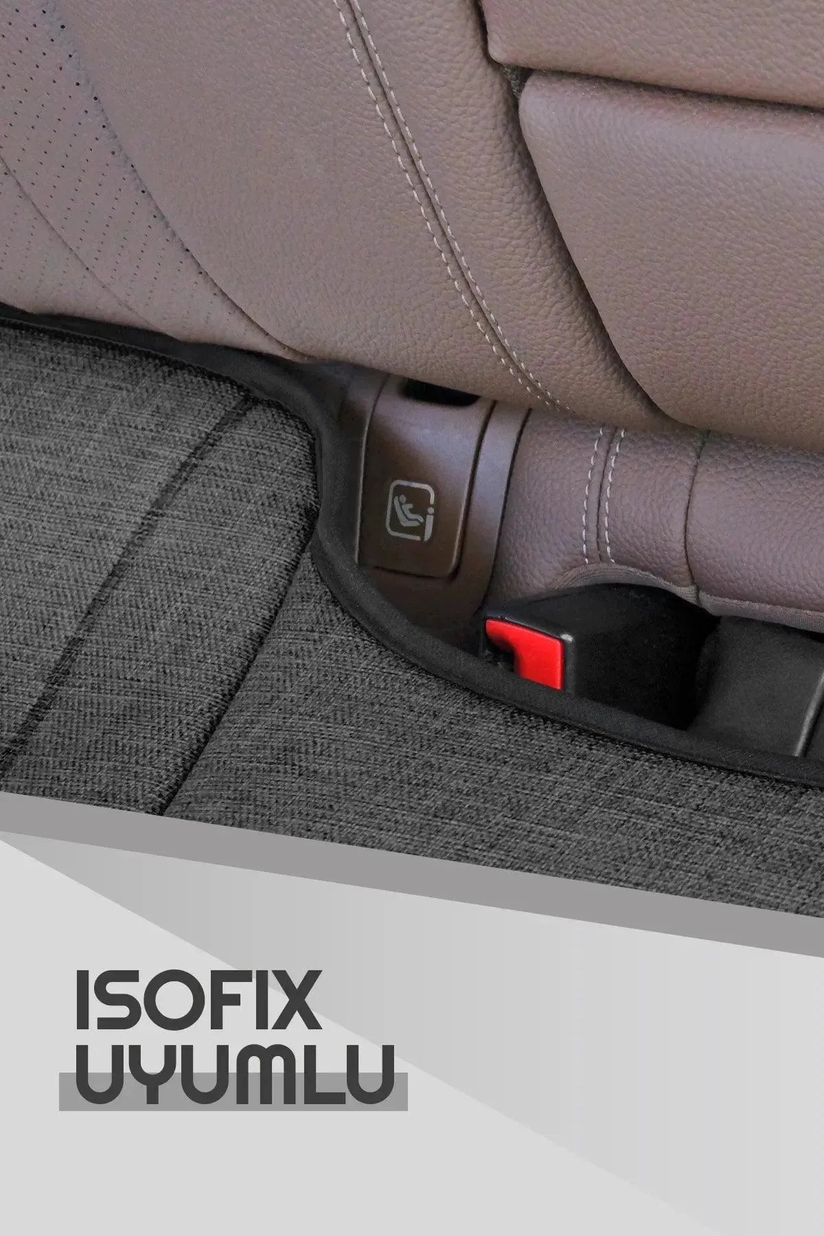 Otom Premium Koruyucu Arka Koltuk Minderi - Keten - OtomBayi