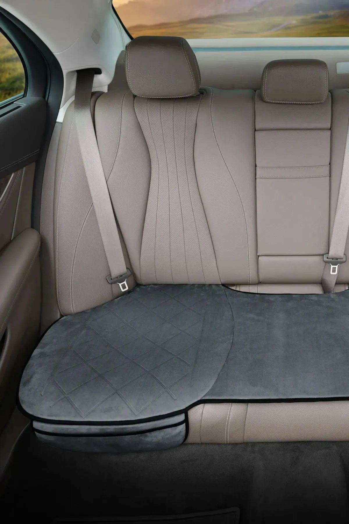 Otom Premium Koruyucu Arka Koltuk Minderi Yüksek Kalite - Süet - OtomBayi