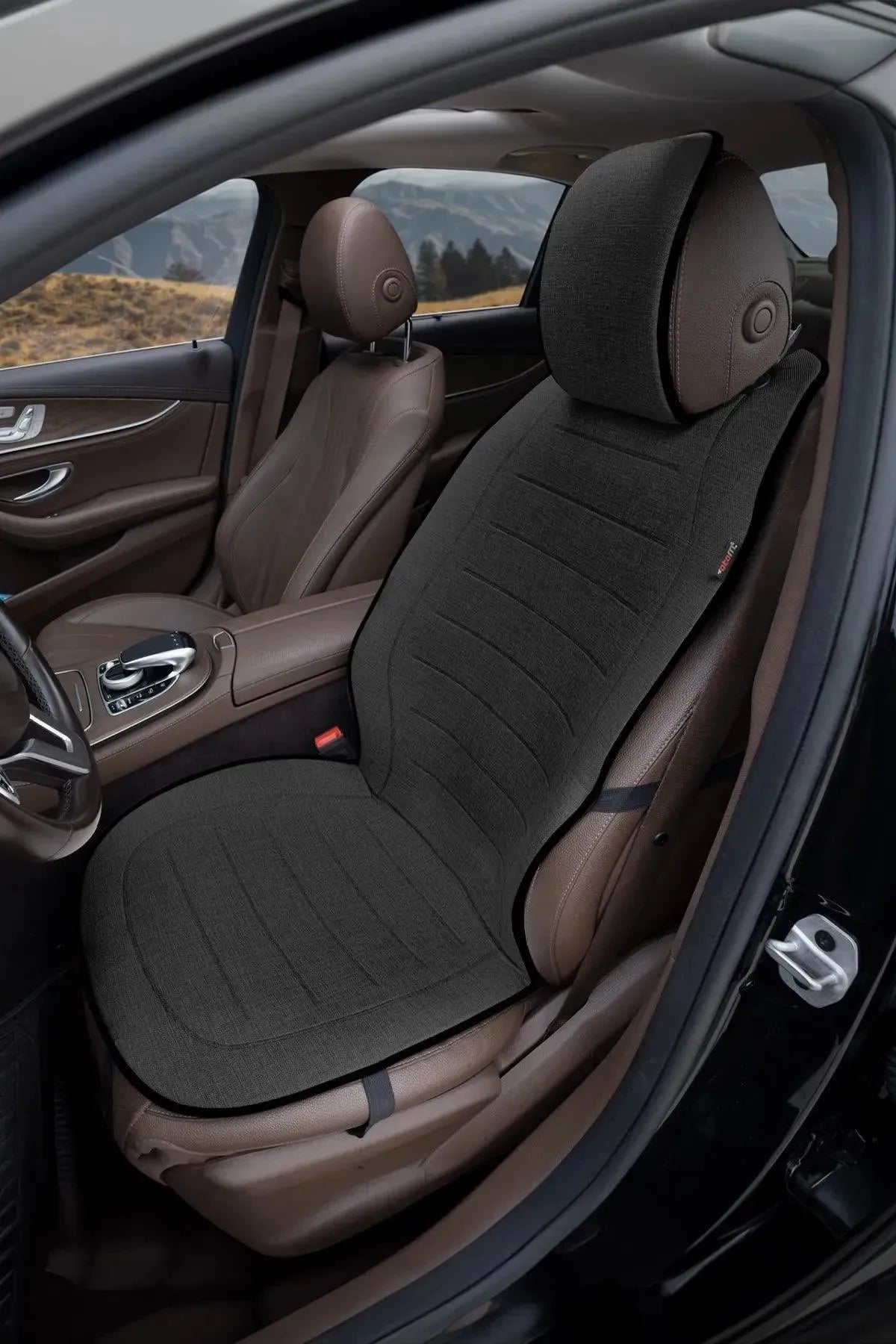 Otom Premium Koruyucu Oto Koltuk Minderi Yüksek Kalite Keten - OtomBayi