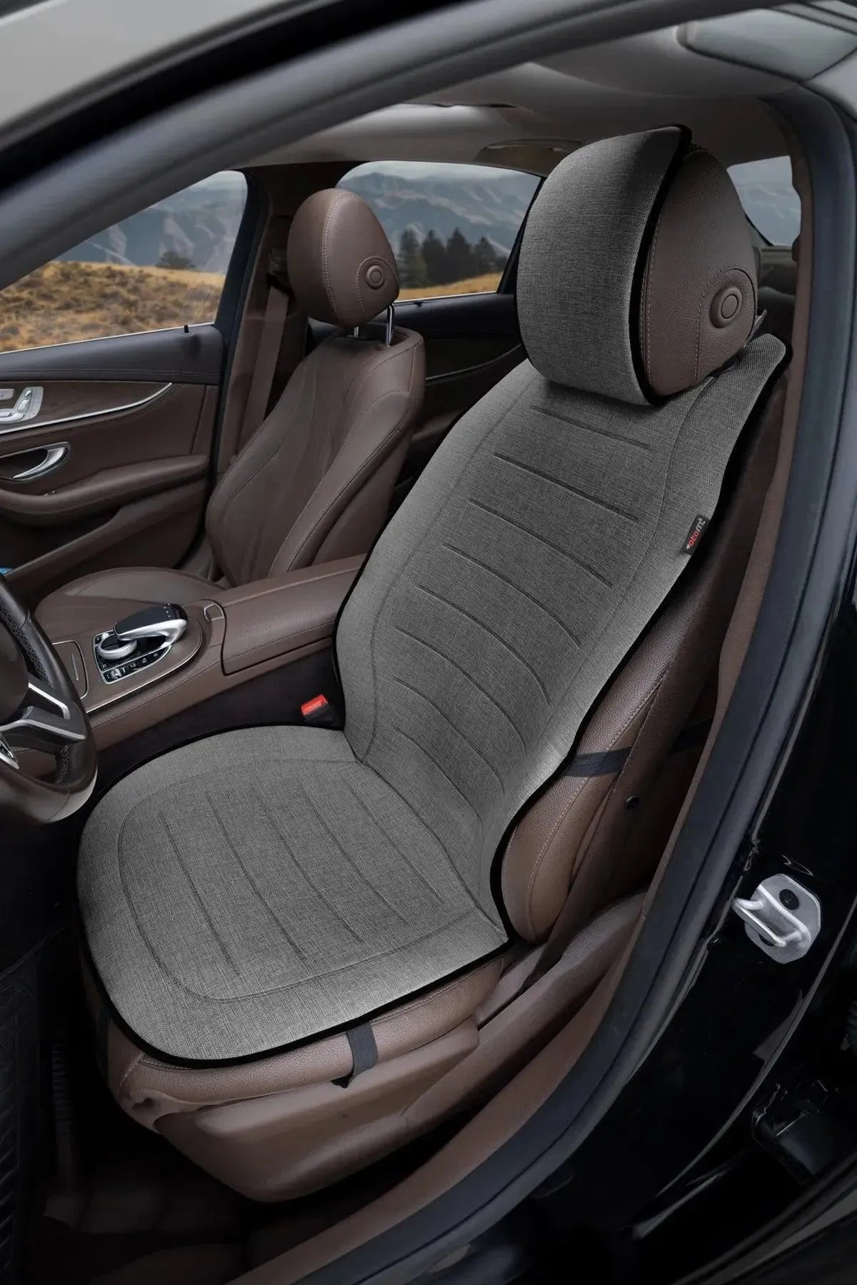 Otom Premium Koruyucu Oto Koltuk Minderi Yüksek Kalite Keten - OtomBayi