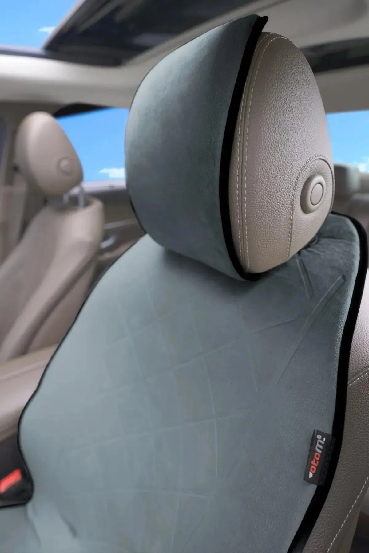Otom Premium Koruyucu Oto Koltuk Minderi Yüksek Kalite Süet - OtomBayi
