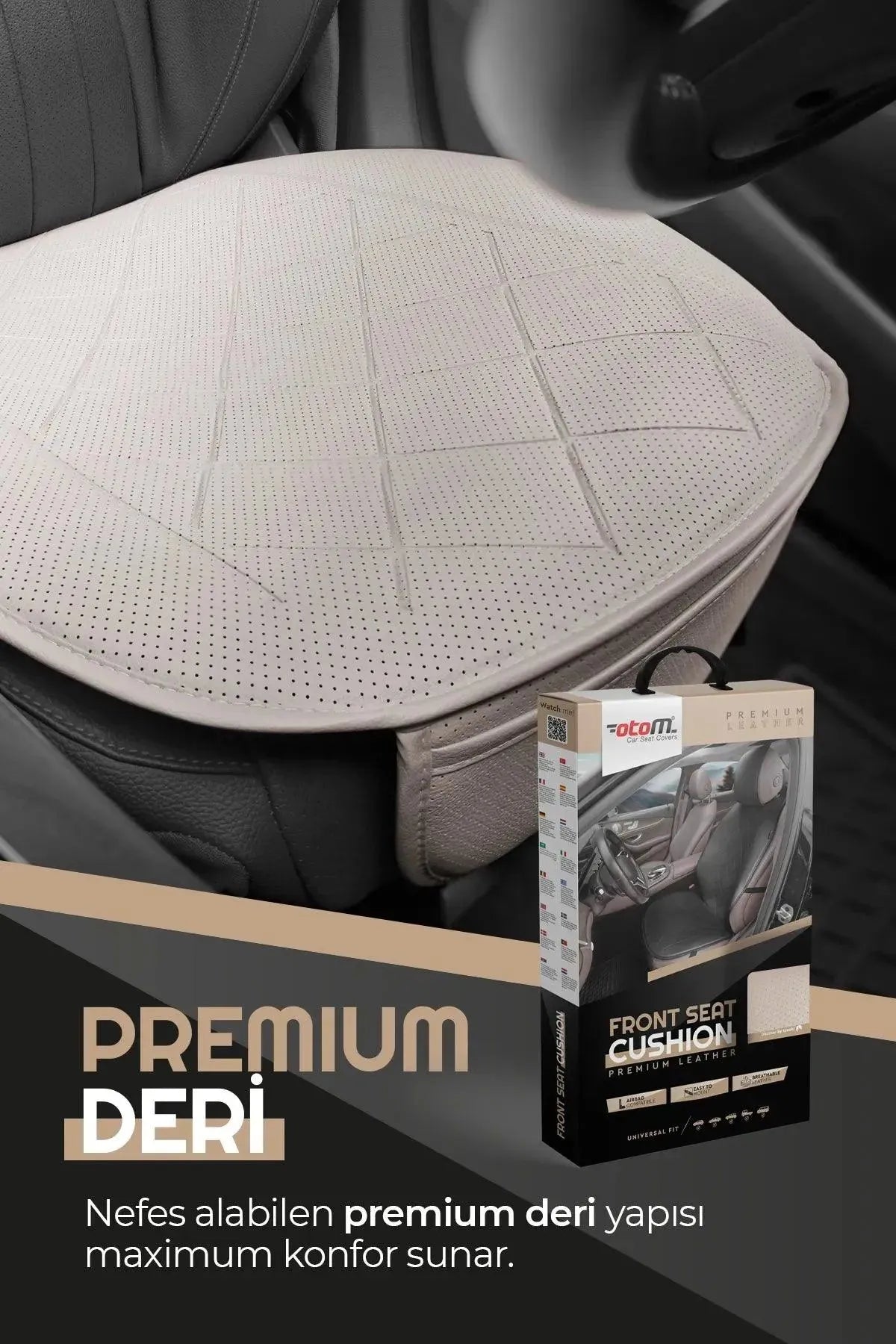 Otom Premium Ön Koltuk Minderi - Deri - OtomBayi