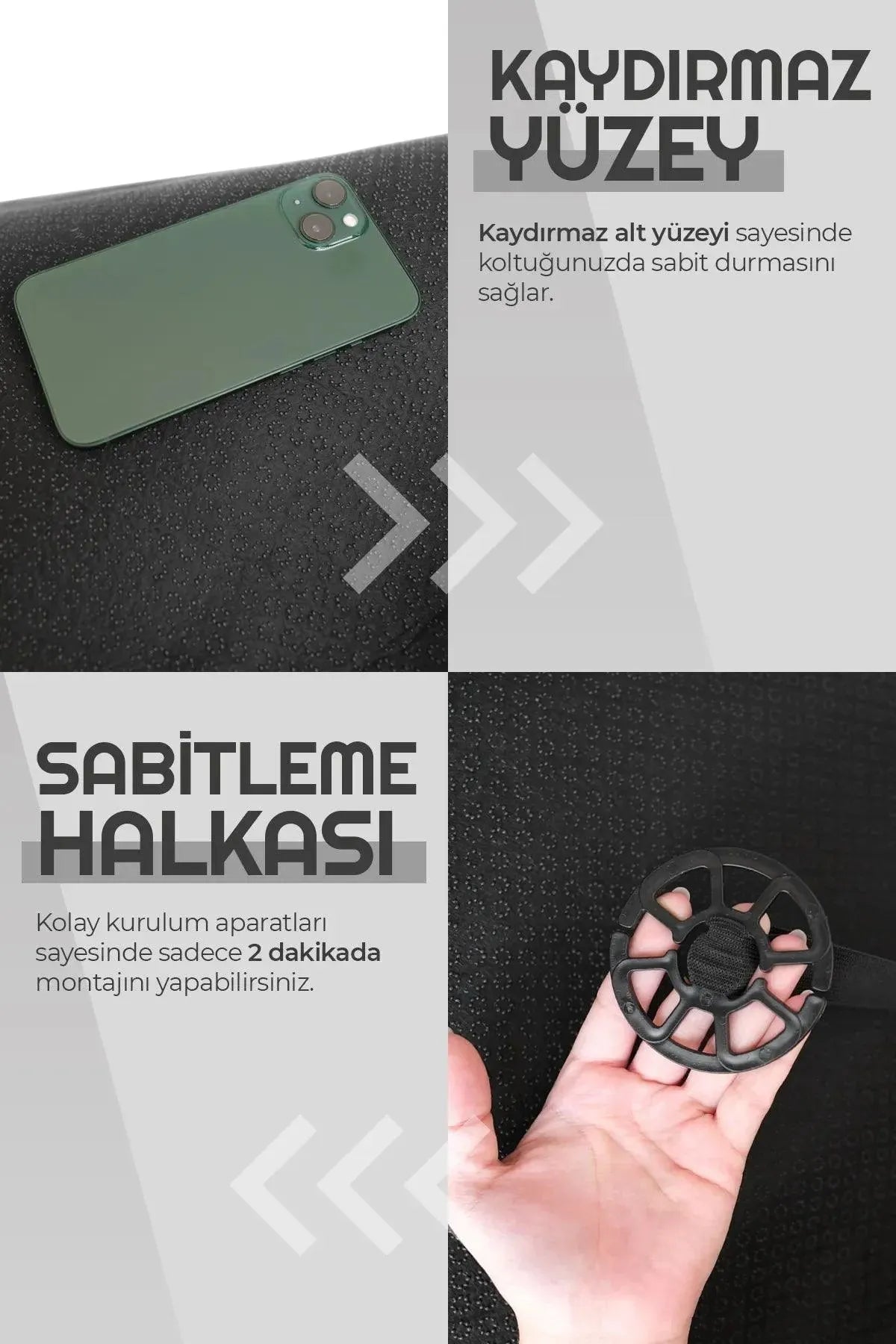 Otom Premium Ön Koltuk Minderi - Keten - OtomBayi