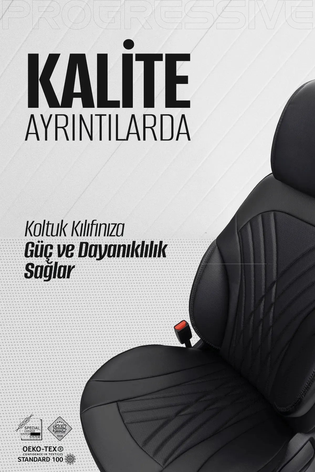 Otom Progressive Design Oto Koltuk Kılıfı - OtomBayi
