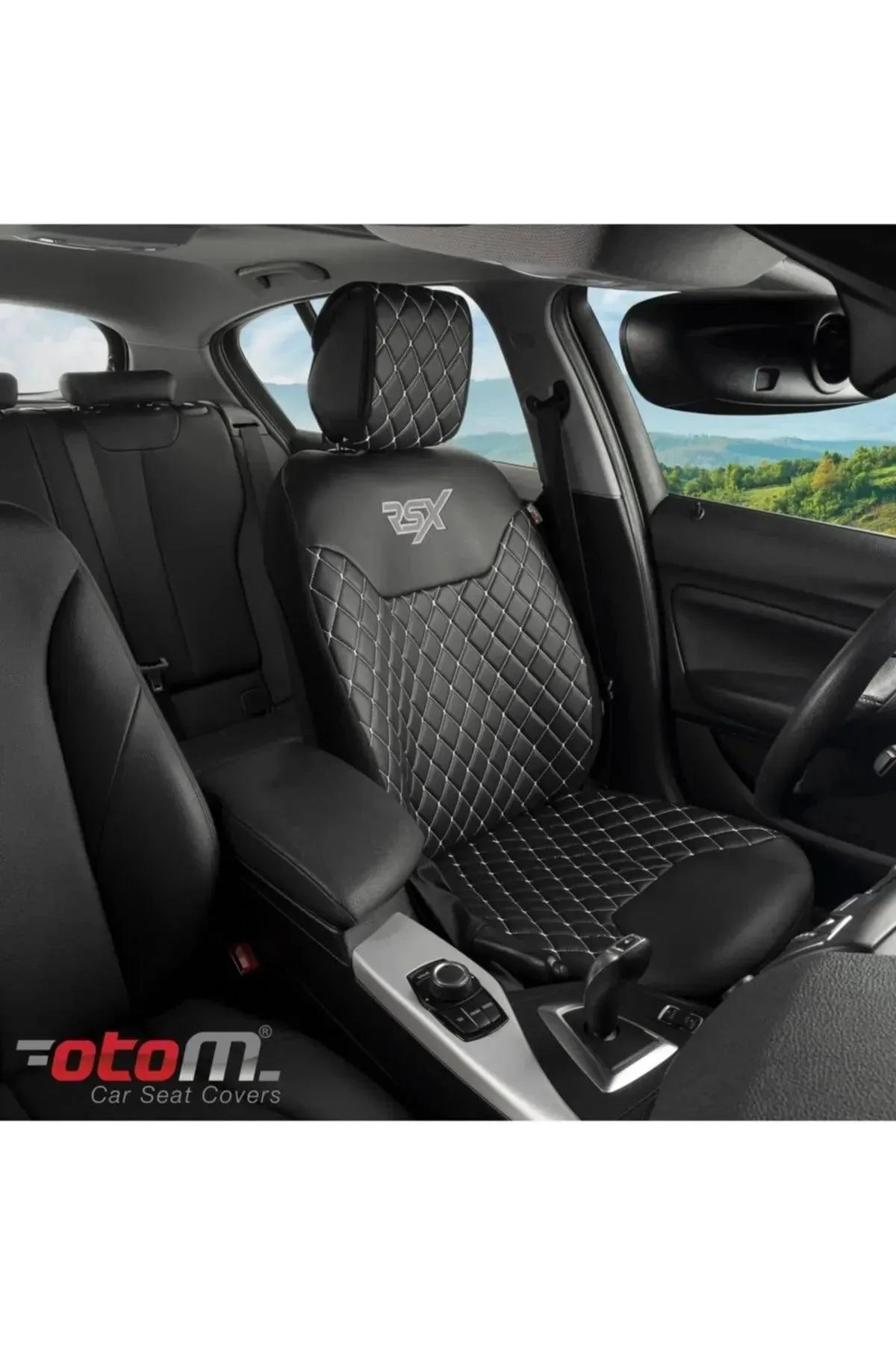 Otom Rsx Diamond Koruyucu Oto Koltuk Minderi - OtomBayi