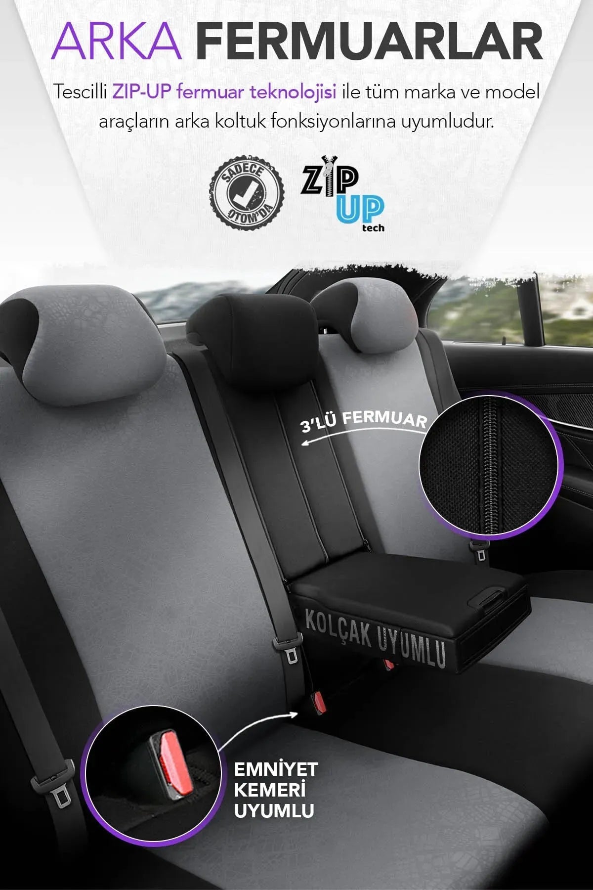 Otom Ruby Design Özel Tasarım Oto Koltuk Kılıfı - OtomBayi