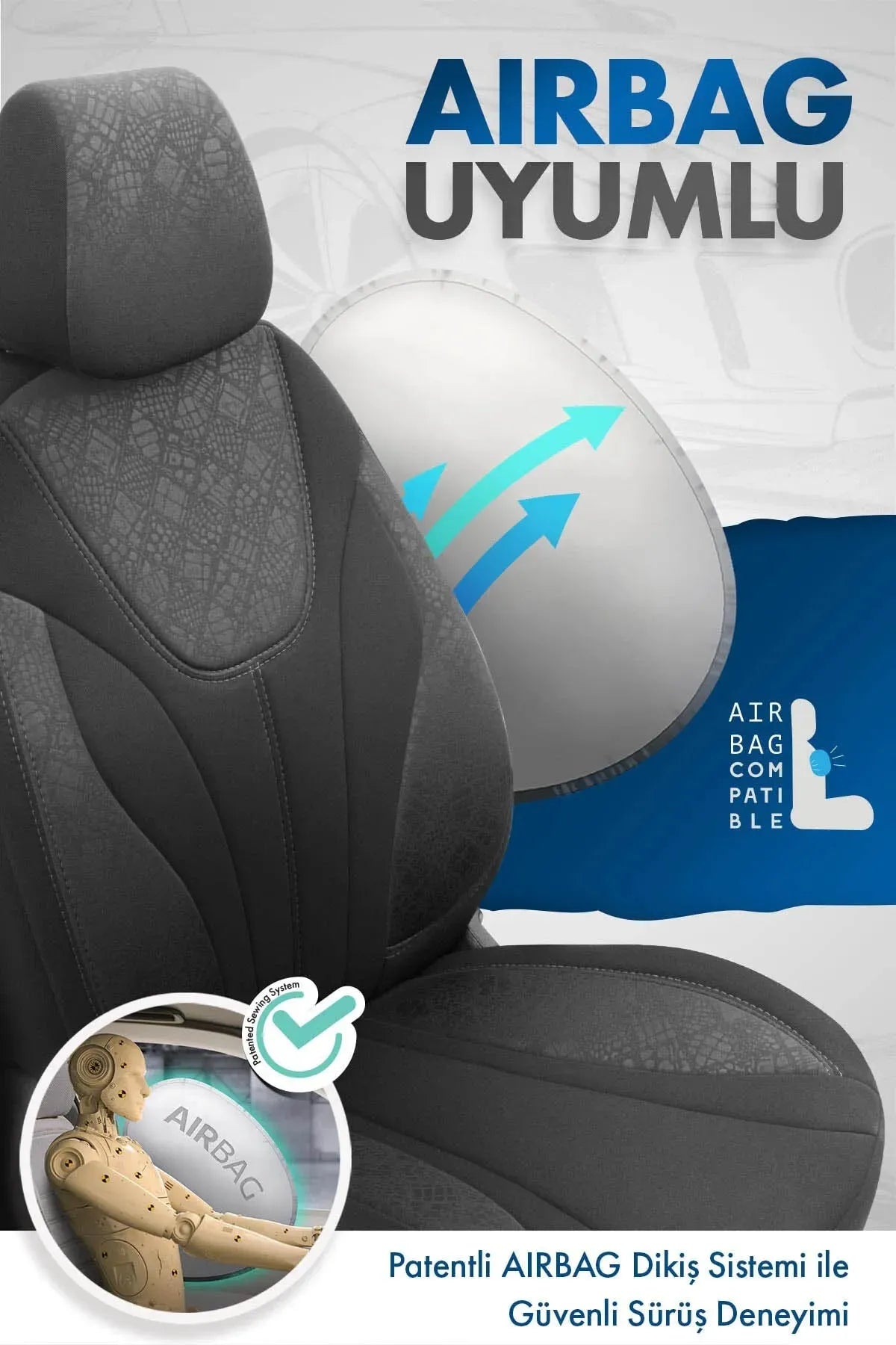 Otom Ruby Design Özel Tasarım Oto Koltuk Kılıfı - OtomBayi