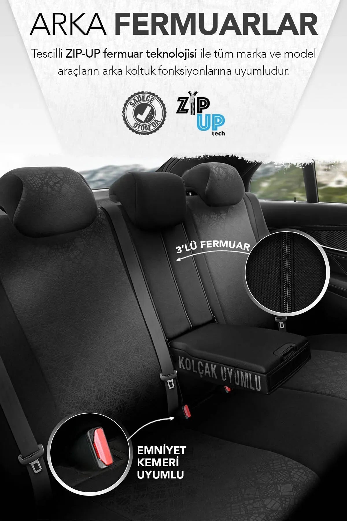 Otom Ruby Design Özel Tasarım Oto Koltuk Kılıfı - OtomBayi