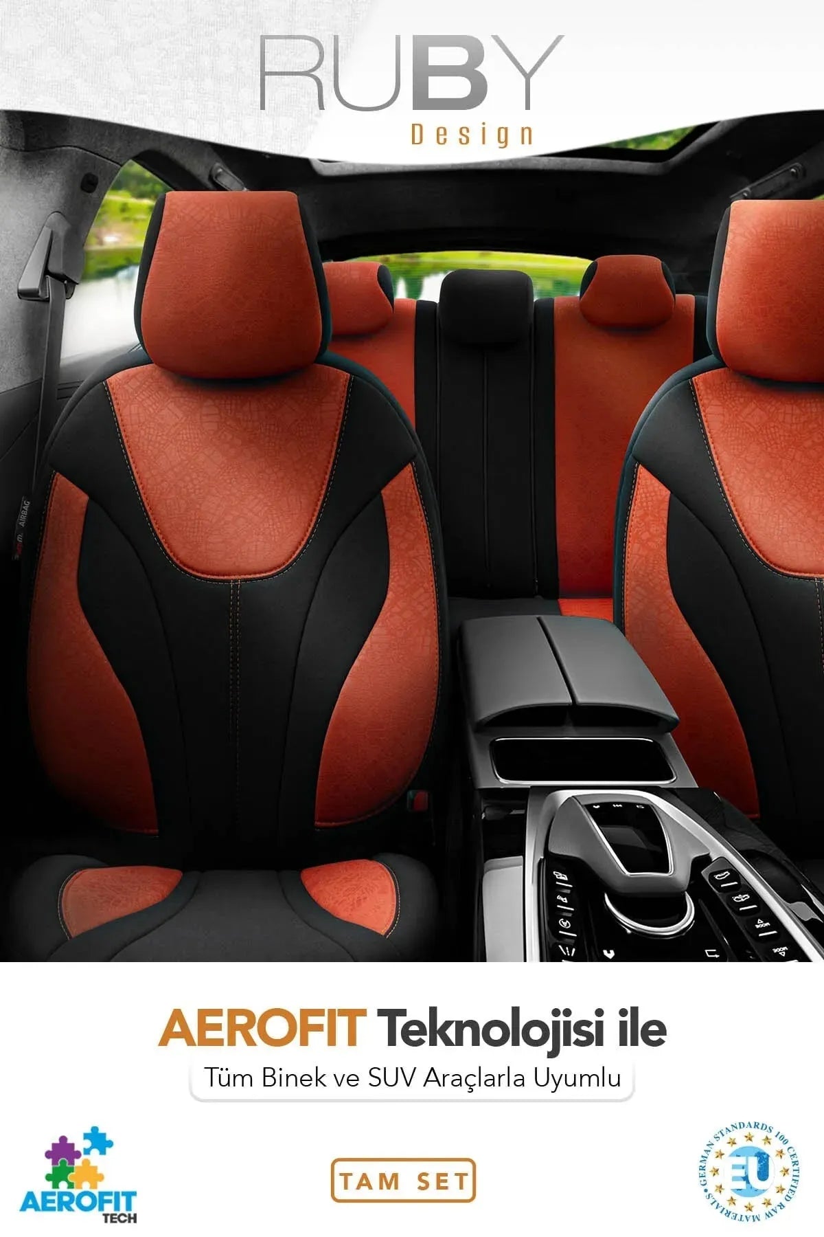 Otom Ruby Design Özel Tasarım Oto Koltuk Kılıfı - OtomBayi