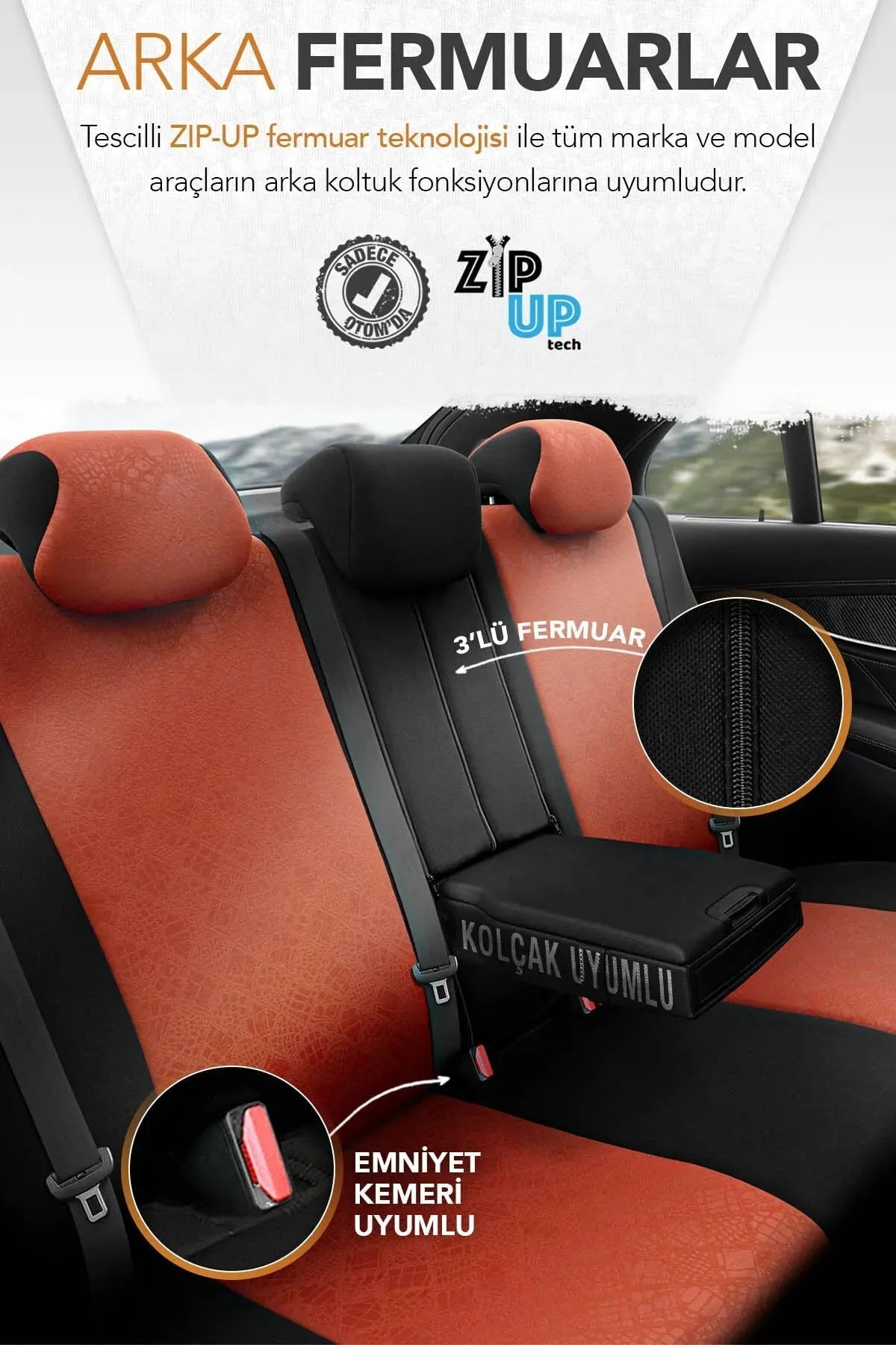 Otom Ruby Design Özel Tasarım Oto Koltuk Kılıfı - OtomBayi