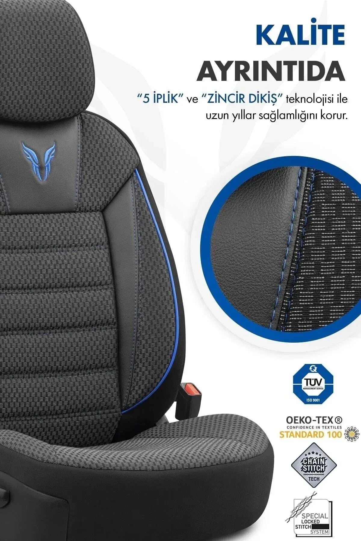 Otom Toro Design Ekstra Destekli Oto Koltuk Kılıfı - OtomBayi