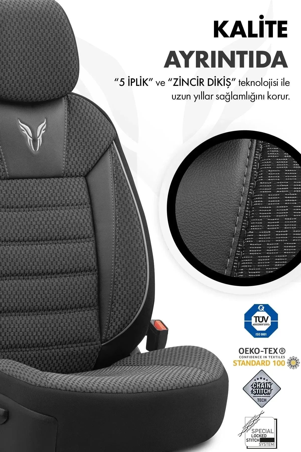 Otom Toro Design Ekstra Destekli Oto Koltuk Kılıfı - OtomBayi