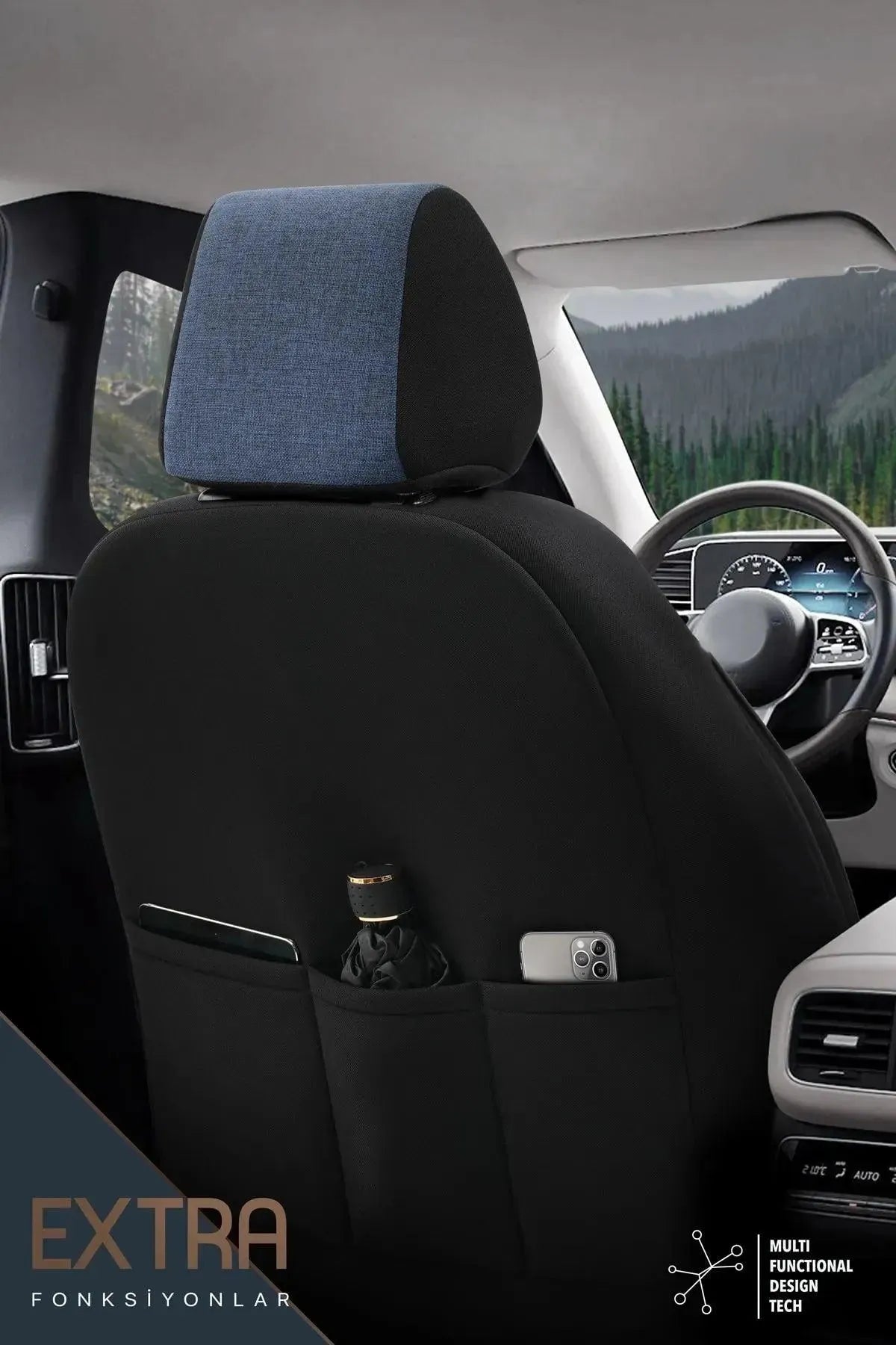 Otom Voyager Design Universal Oto Koltuk Kılıfı - OtomBayi