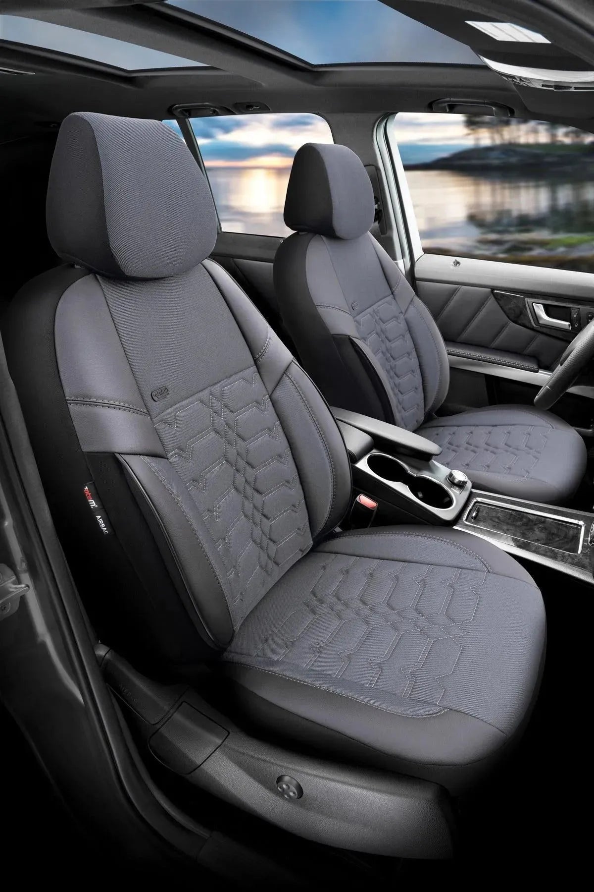 Otom Yeni Elegance Design Özel Tasarım Oto Koltuk Kılıfı Tam Set - OtomBayi