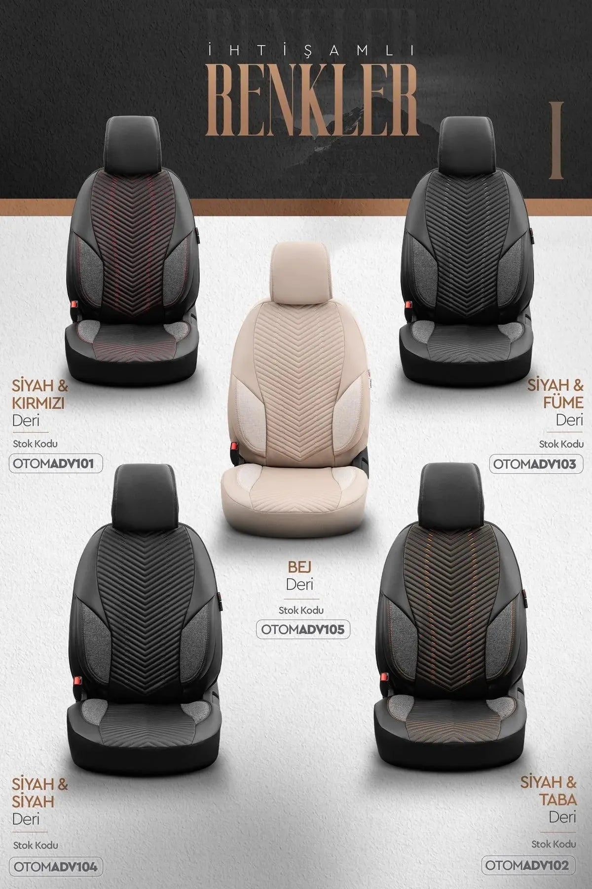 Otom Advanced Design Universal Babyface Oto Koltuk Kılıfı