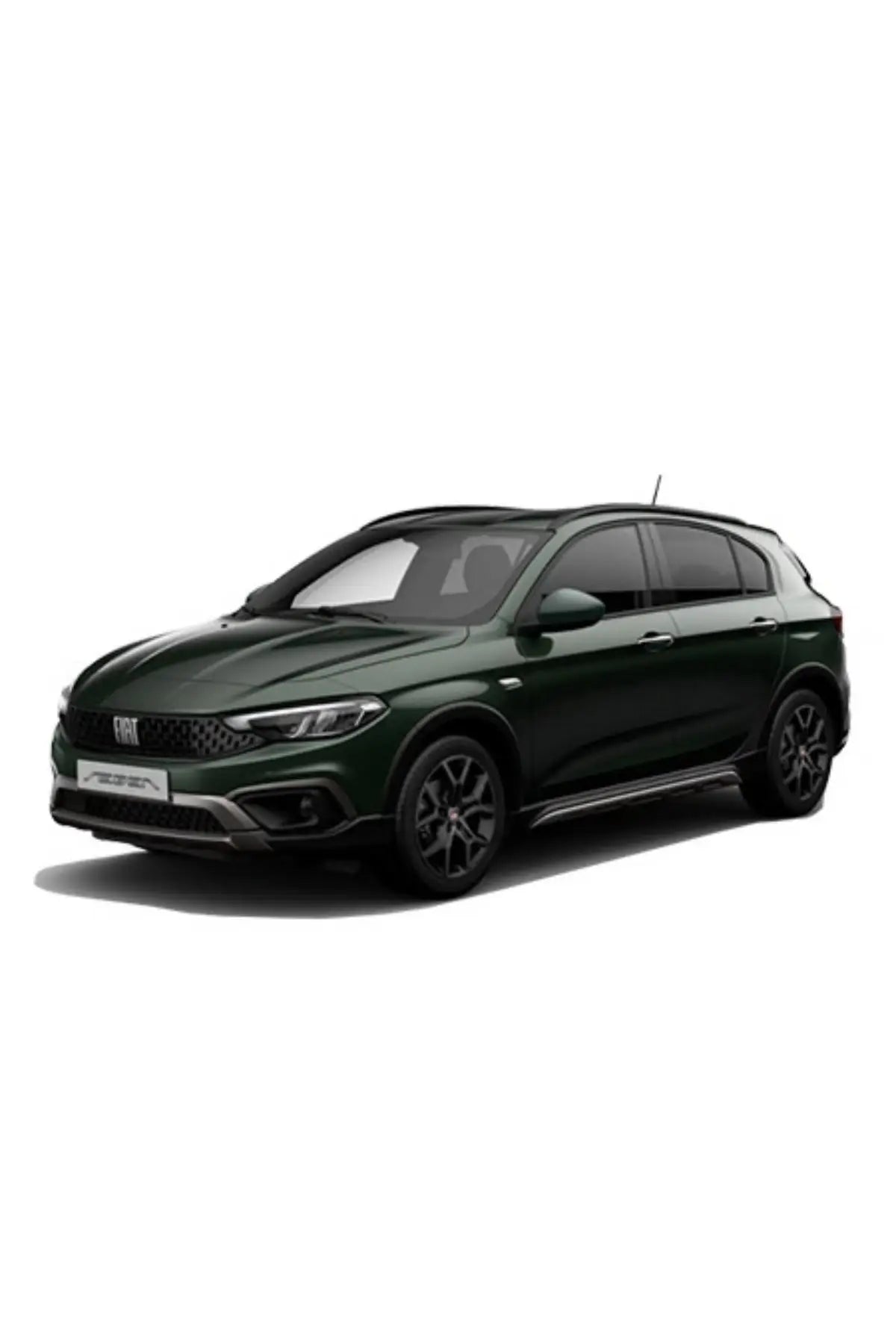 Araca Özel Koltuk Kılıfı Fiat Egea Cross 2020 Sonrası Cotton Design Füme Siyah Gri
