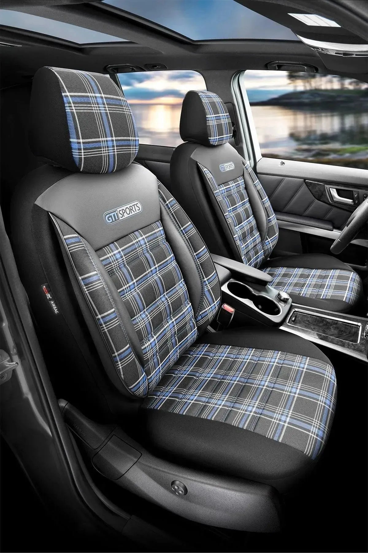 Otom Gti Sports Design Ekstra Destekli Oto Koltuk Kılıfı