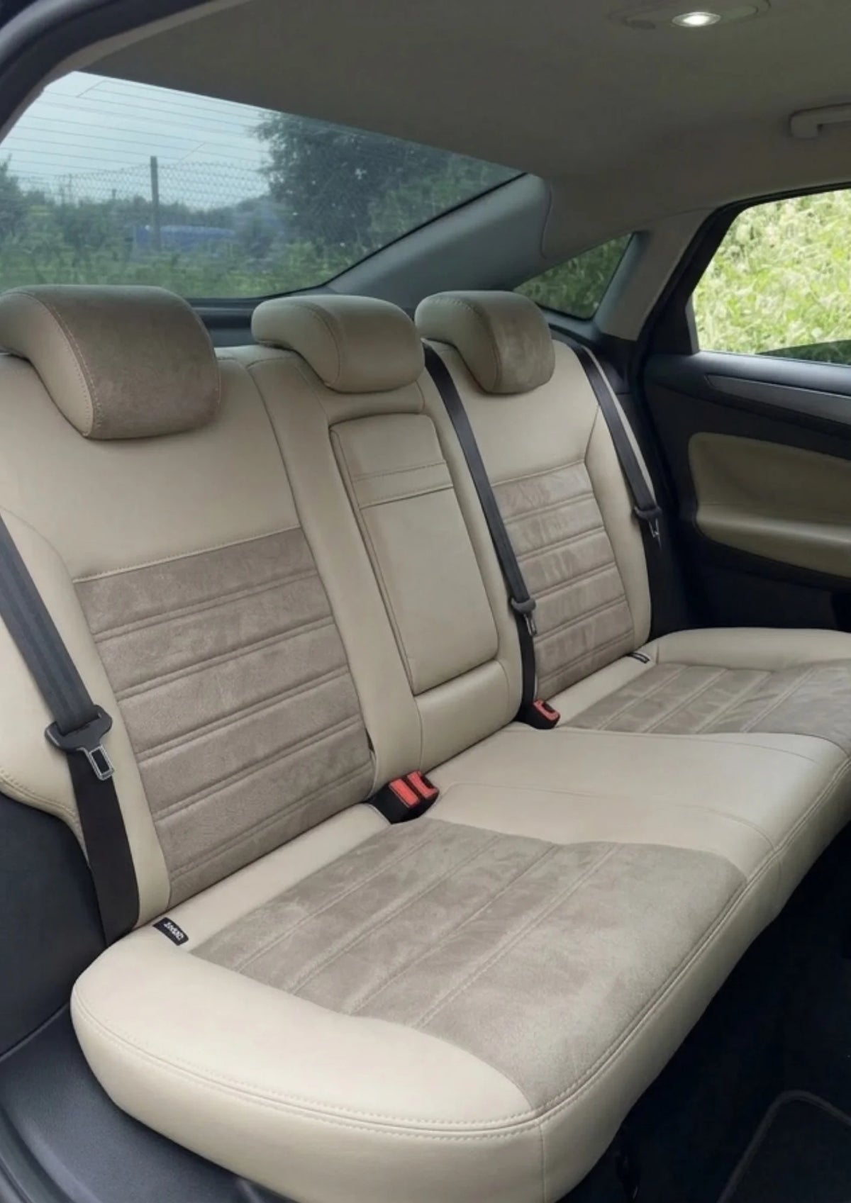 Ford Mondeo 2007-2014 Araca Özel Koltuk Kılıfı London Design Bej Bej Krem