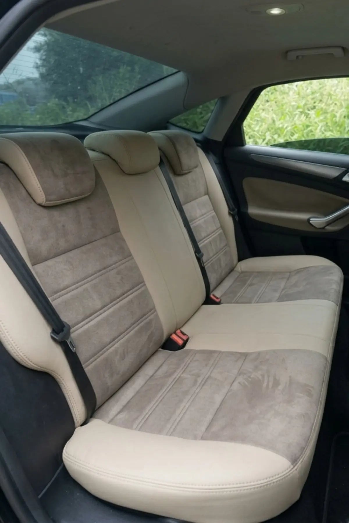Ford Mondeo 2000-2007 Araca Özel Koltuk Kılıfı London Design Bej Bej Krem
